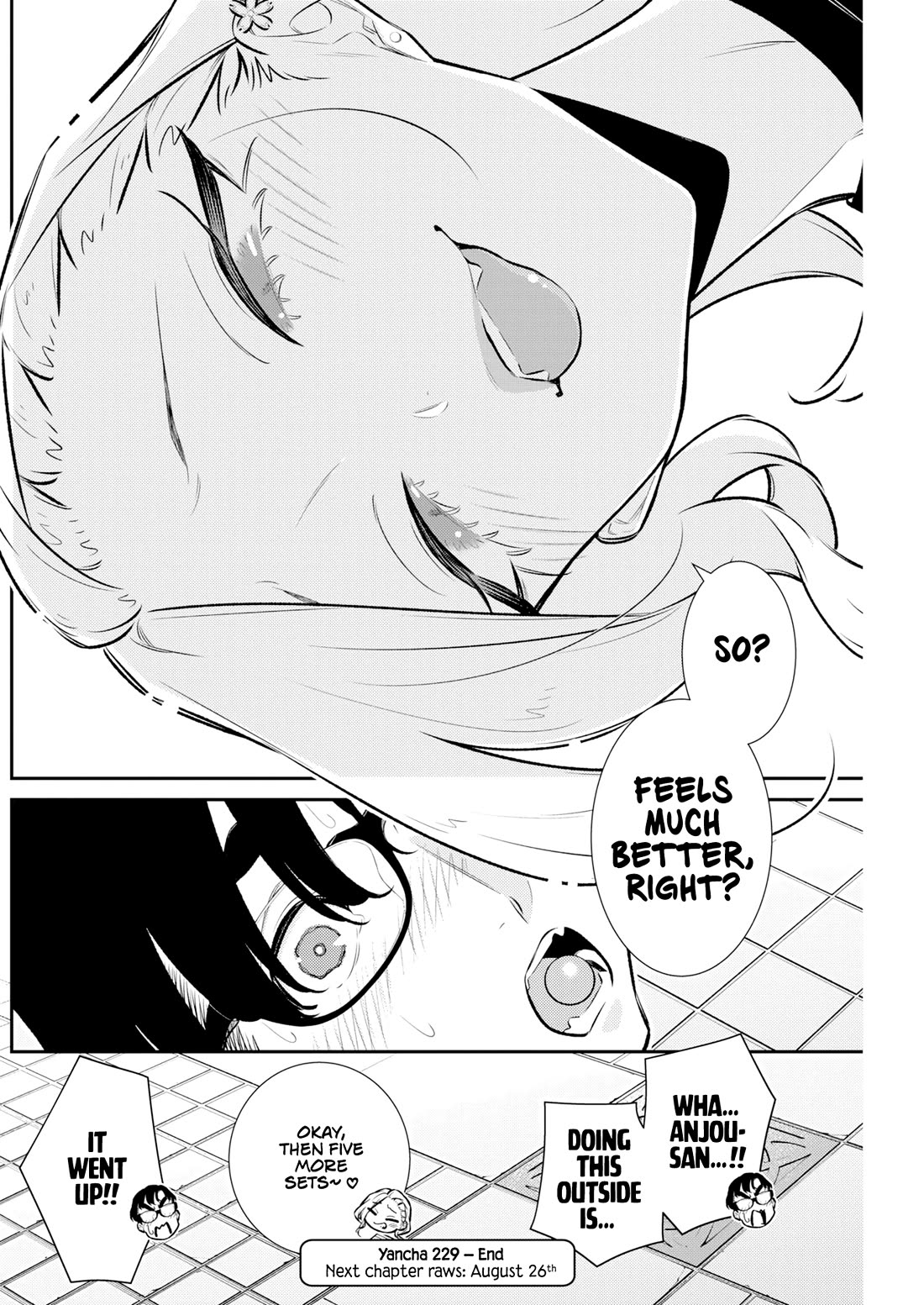 Yancha Gal no Anjou-san Chapter 229 page 6 - Chapter 229: Anjou-san's Intense but Pleasurable Special Training
