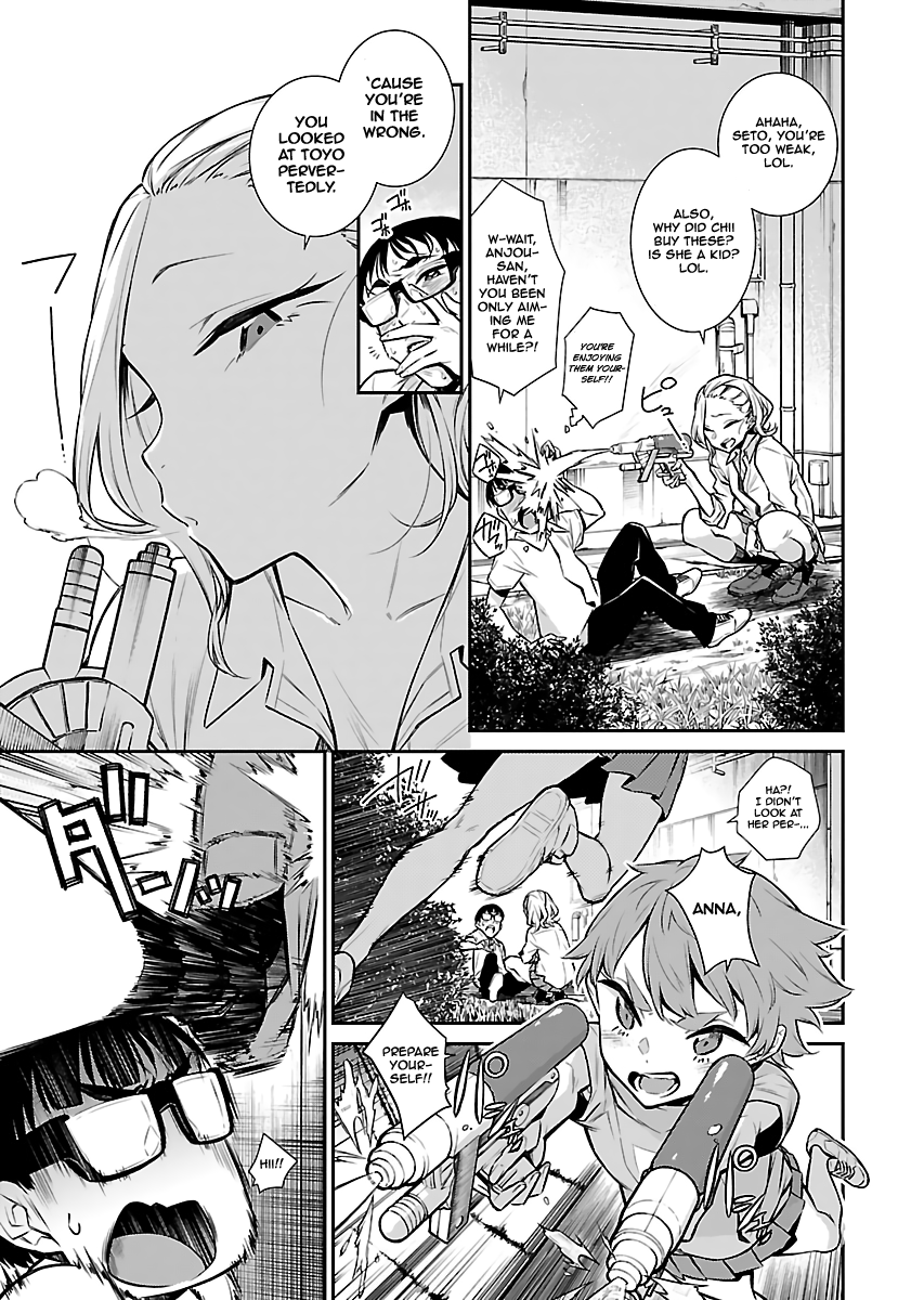 Yancha Gal no Anjou-san Chapter 23 page 5 - Chapter 23: Anjou-san and Co's Summer Break