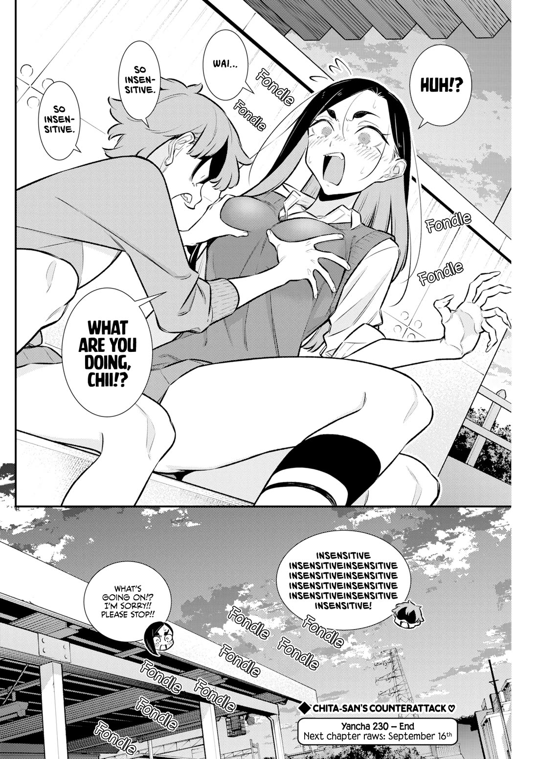 Yancha Gal no Anjou-san Chapter 230 page 16 - Chapter 230: Chita-san Won't Become a Sibling