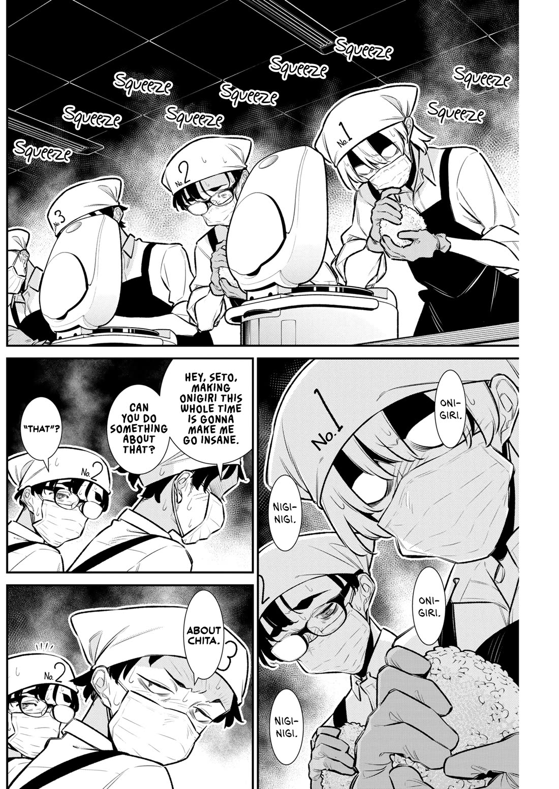 Yancha Gal no Anjou-san Chapter 231 page 4 - Chapter 231: Chita-san Is Peculiar with Onigiri