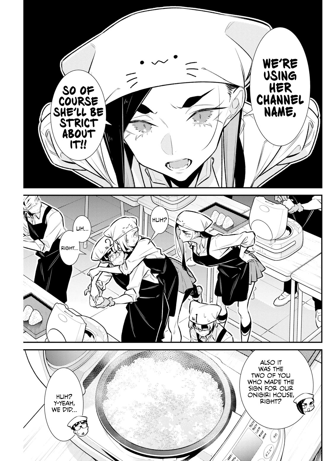 Yancha Gal no Anjou-san Chapter 231 page 7 - Chapter 231: Chita-san Is Peculiar with Onigiri
