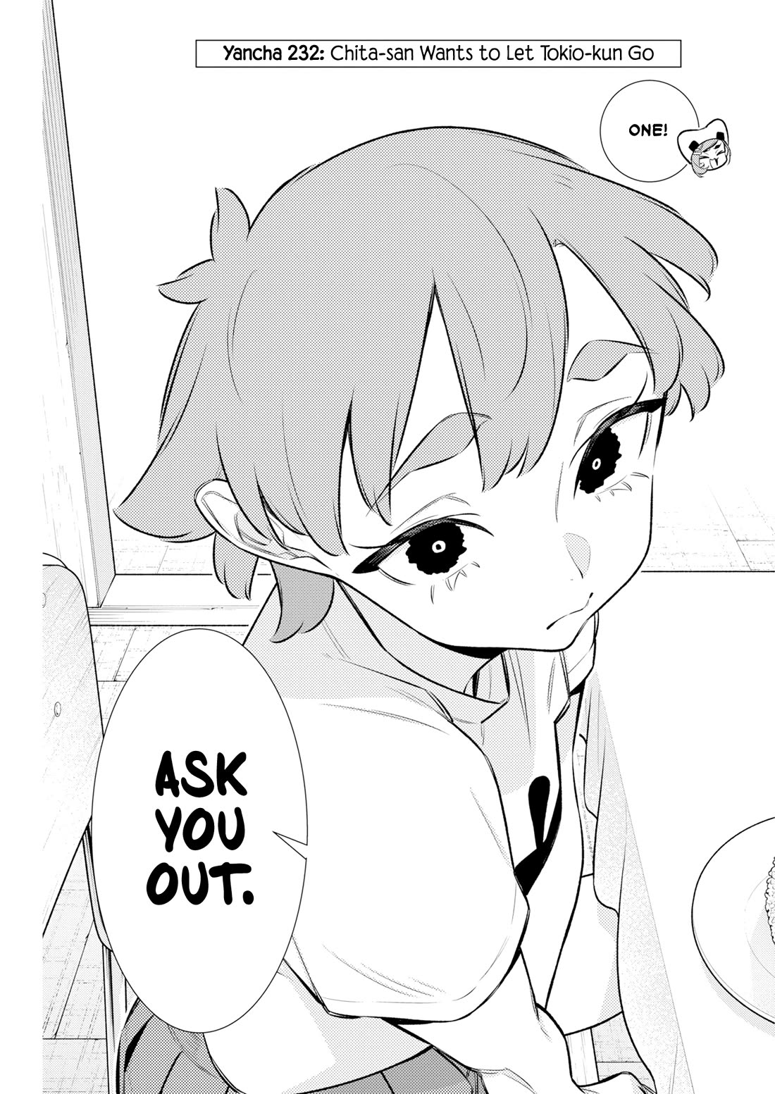 Yancha Gal no Anjou-san Chapter 232 page 3 - Chapter 232: Chita-san Wants to Let Tokio-kun Go