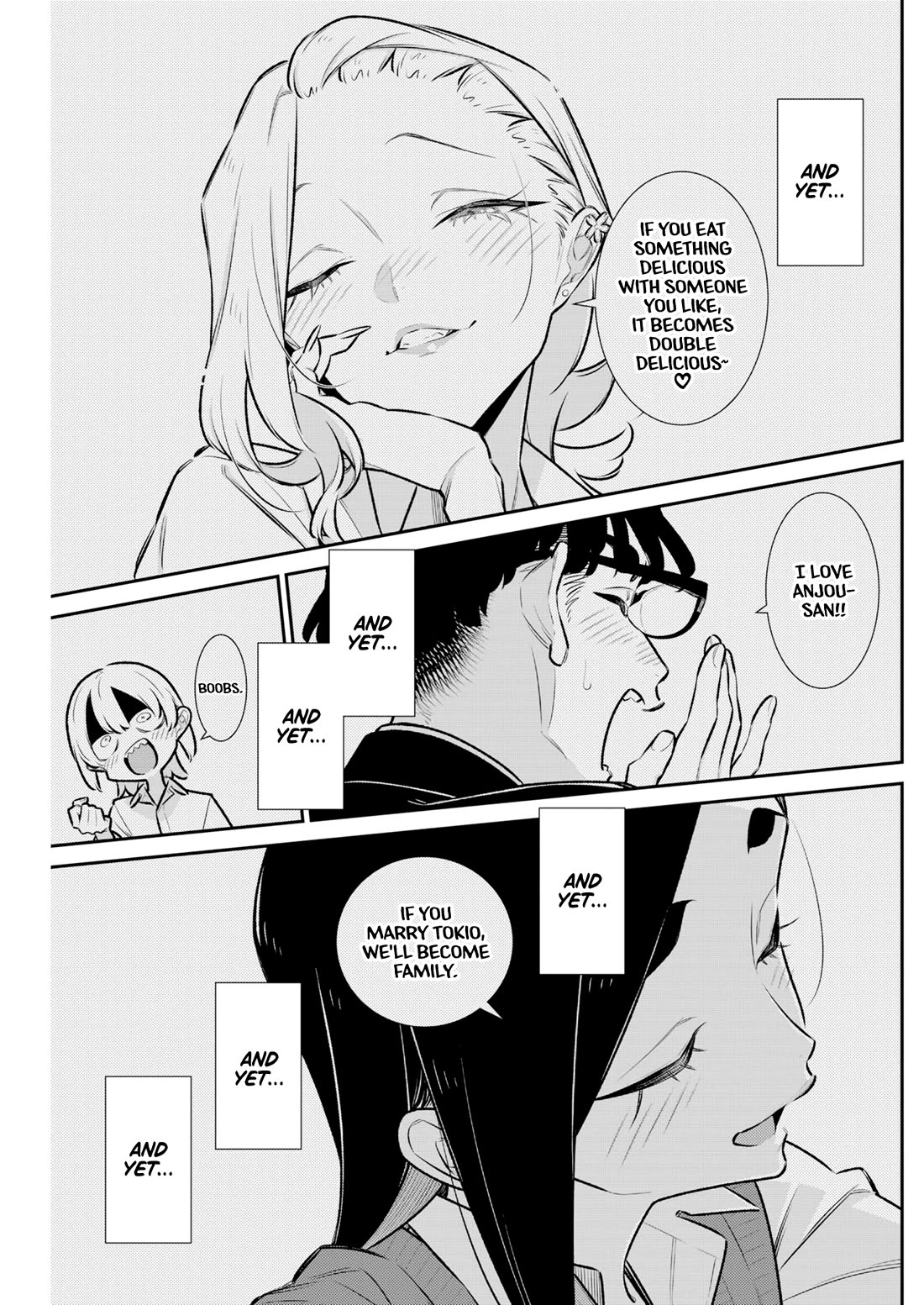 Yancha Gal no Anjou-san Chapter 232 page 9 - Chapter 232: Chita-san Wants to Let Tokio-kun Go