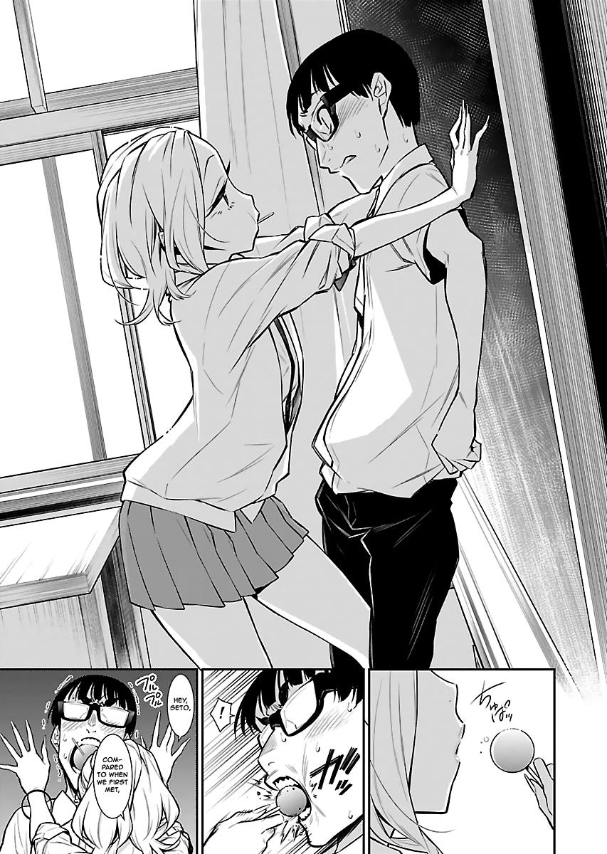 Yancha Gal no Anjou-san Chapter 28 page 9 - Chapter 28: Anjou-san and Seto-kun's Written Apologies