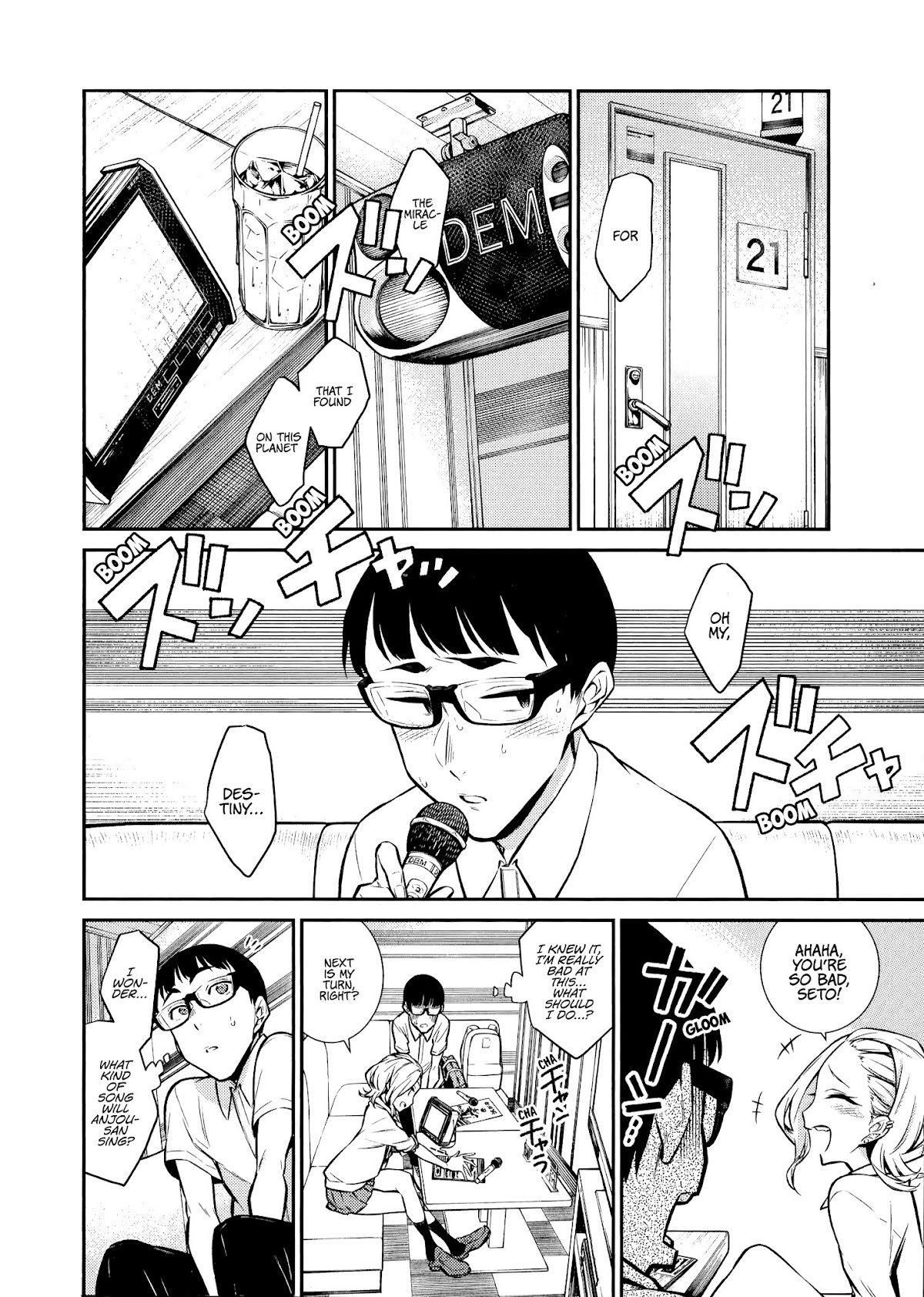 Yancha Gal no Anjou-san Chapter 33 page 7 - Chapter 33: Anjou-san and the Karaoke Crash Course