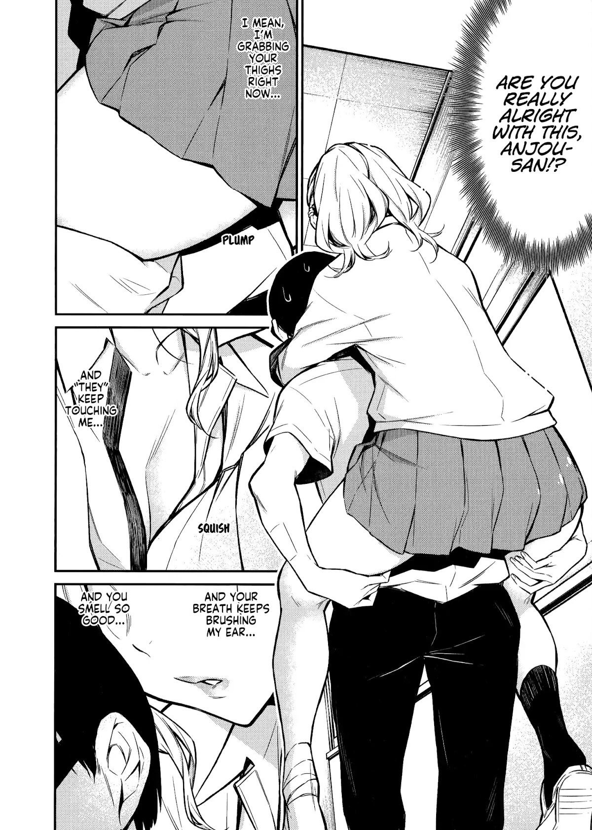 Yancha Gal no Anjou-san Chapter 34 page 9 - Chapter 34: Anjou-San Hurts Her Leg