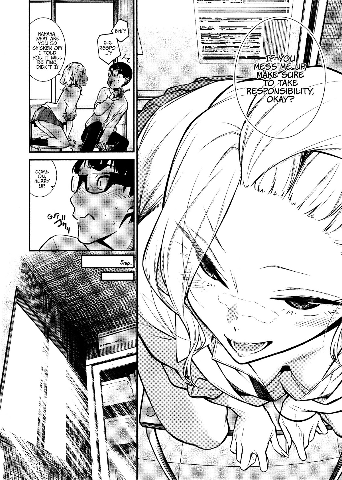 Yancha Gal no Anjou-san Chapter 35 page 11 - Chapter 35: Anjou-san’s Injury Makeup Lecture