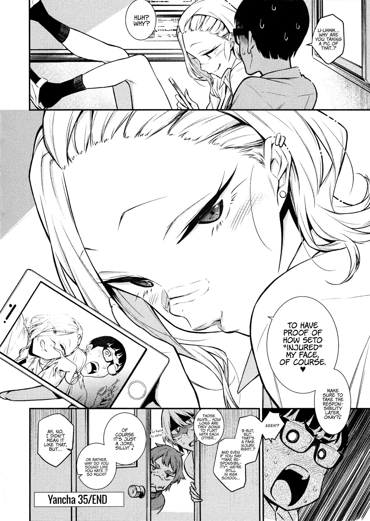 Yancha Gal no Anjou-san Chapter 35 page 13 - Chapter 35: Anjou-san’s Injury Makeup Lecture