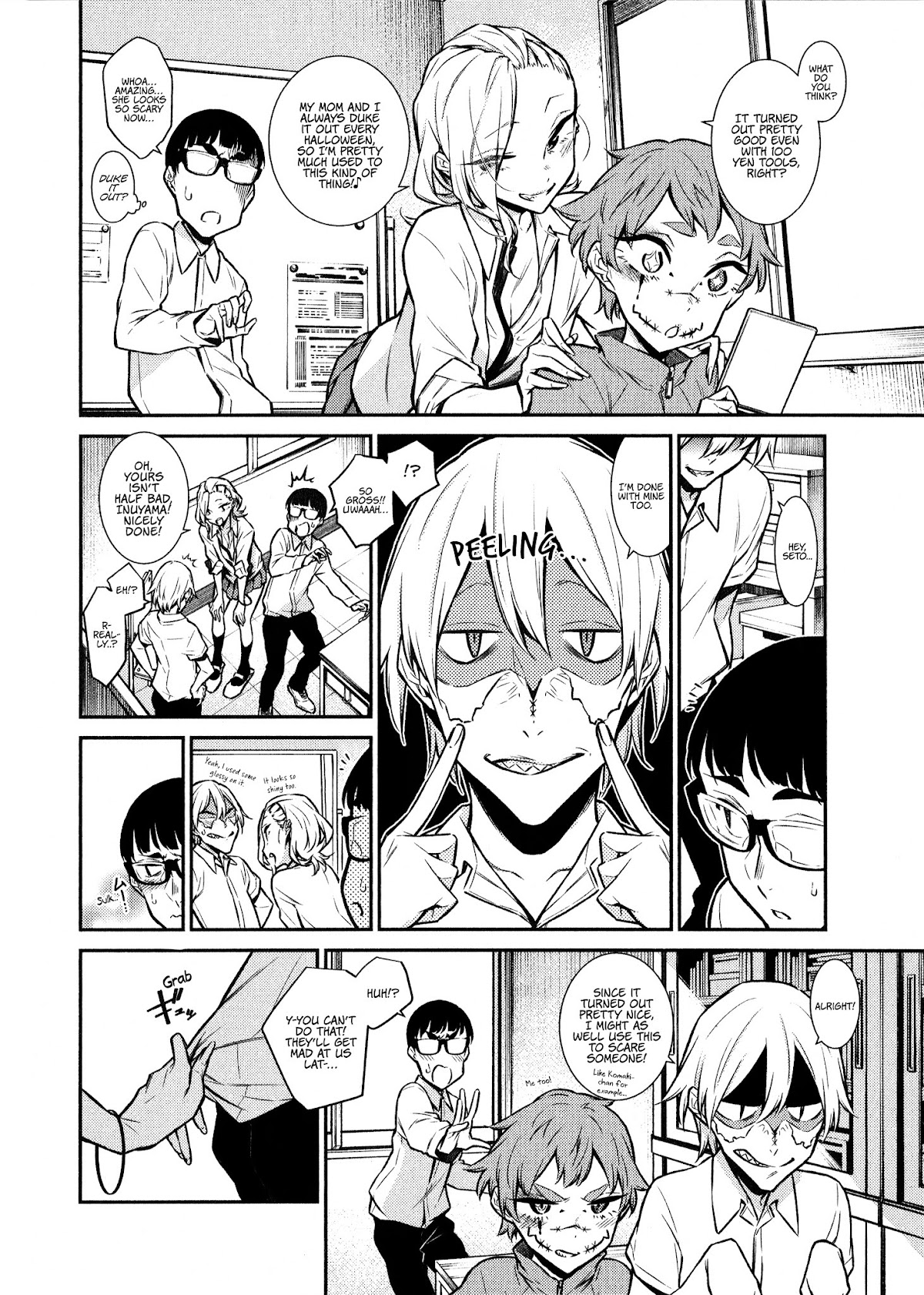 Yancha Gal no Anjou-san Chapter 35 page 7 - Chapter 35: Anjou-san’s Injury Makeup Lecture