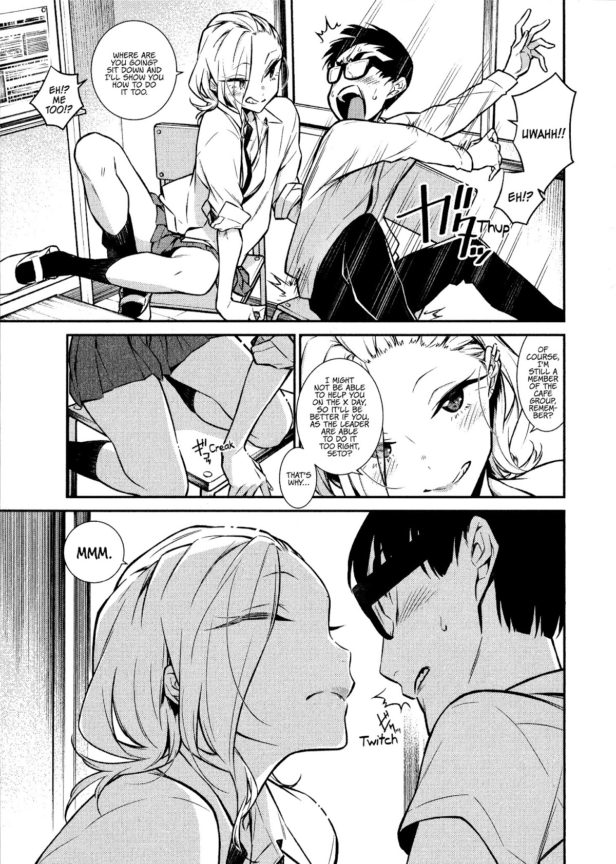 Yancha Gal no Anjou-san Chapter 35 page 8 - Chapter 35: Anjou-san’s Injury Makeup Lecture