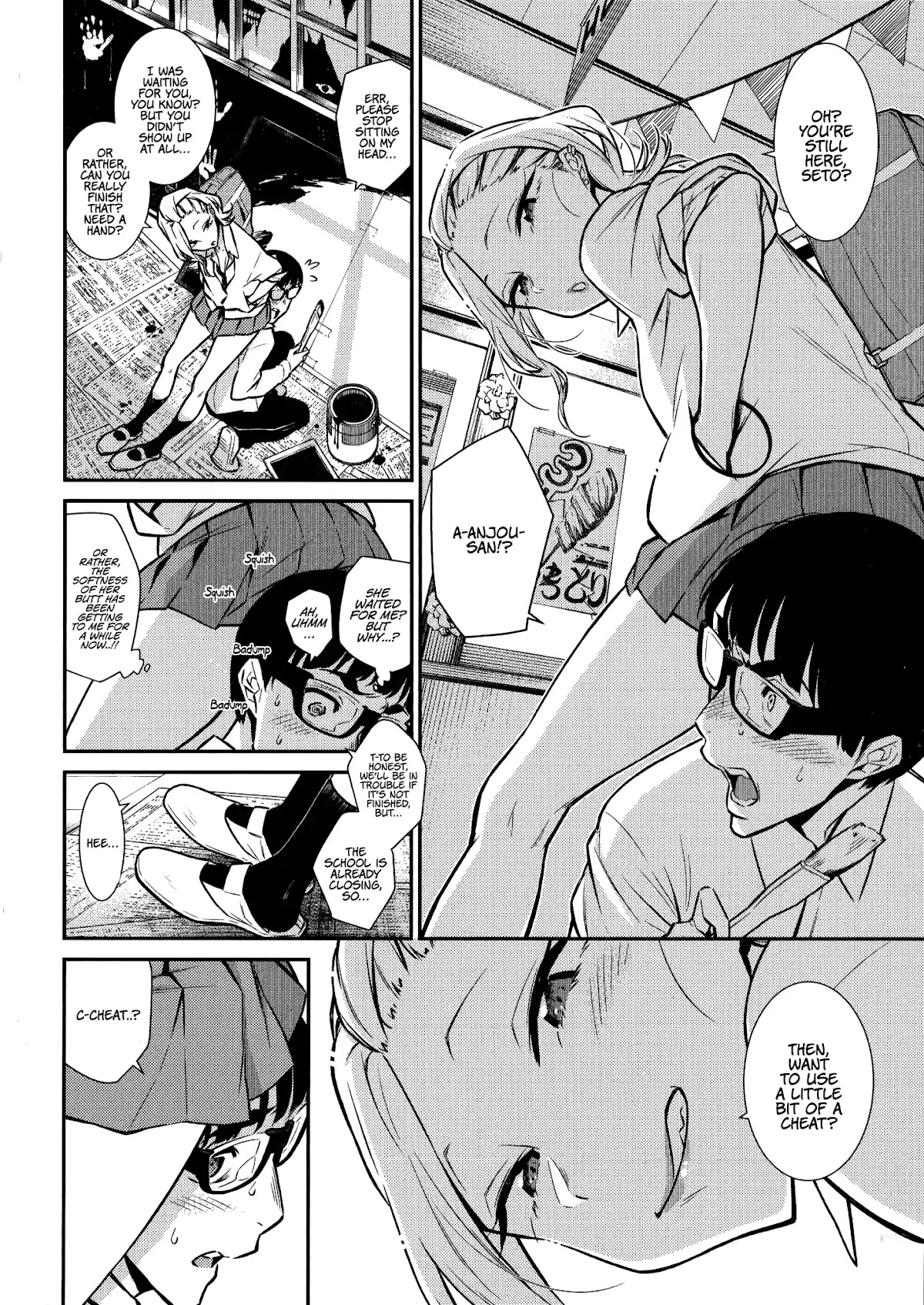 Yancha Gal no Anjou-san Chapter 36 page 5 - Chapter 36: Anjou-san and The Night Before the Cultural Festival