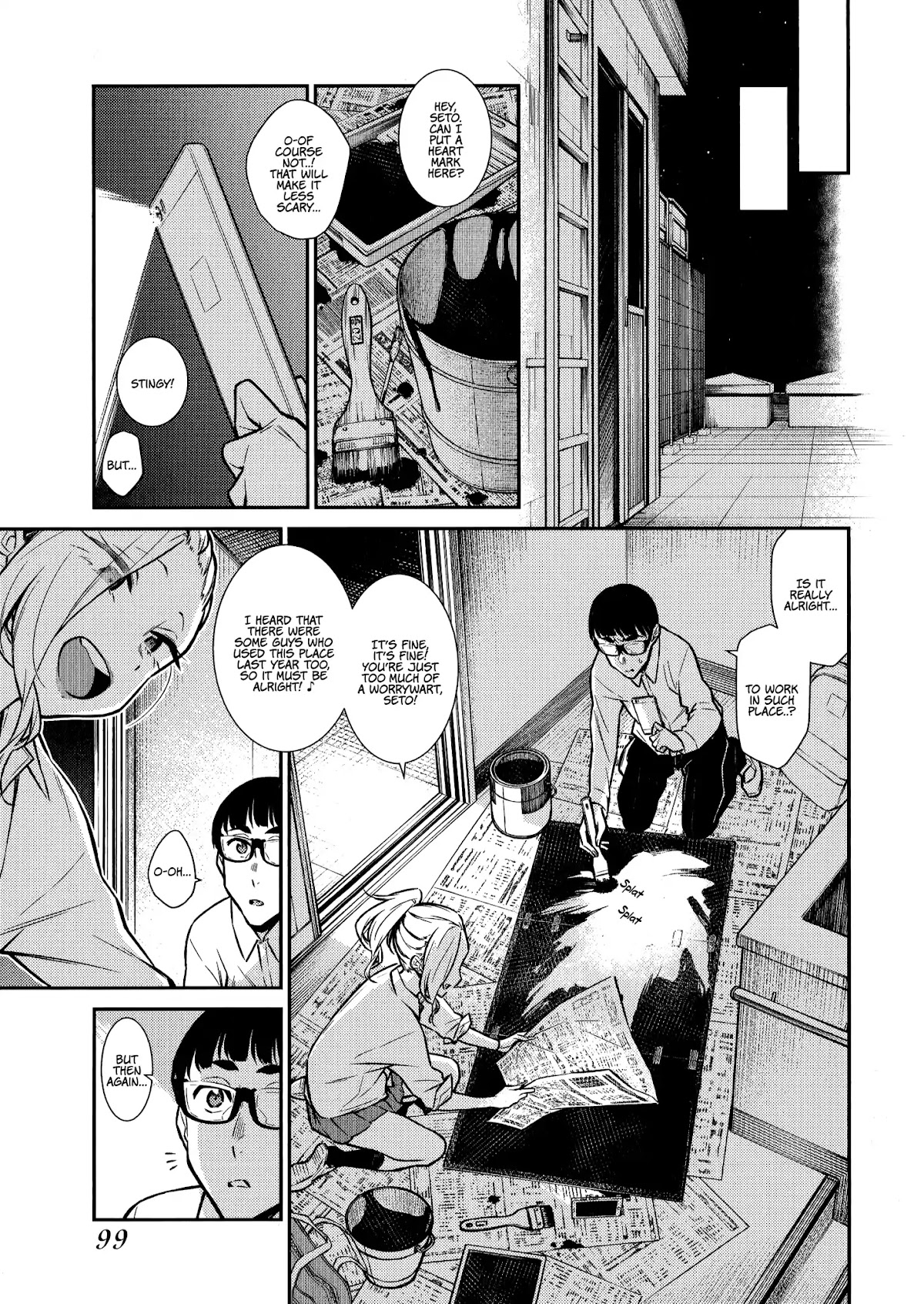 Yancha Gal no Anjou-san Chapter 36 page 6 - Chapter 36: Anjou-san and The Night Before the Cultural Festival