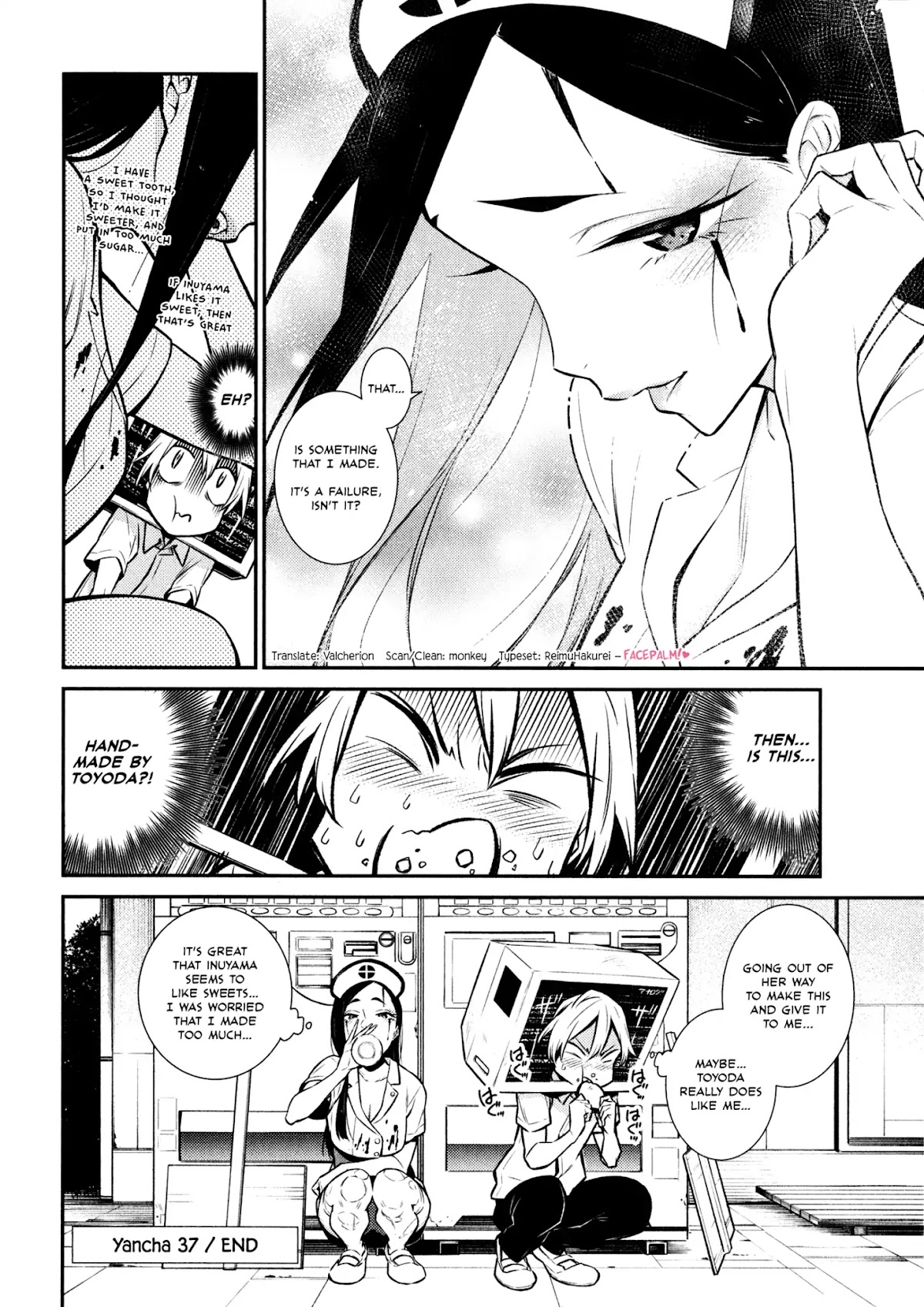 Yancha Gal no Anjou-san Chapter 37 page 12 - Chapter 37: Toyoda-san and Inuyama-kun's Culture Festival
