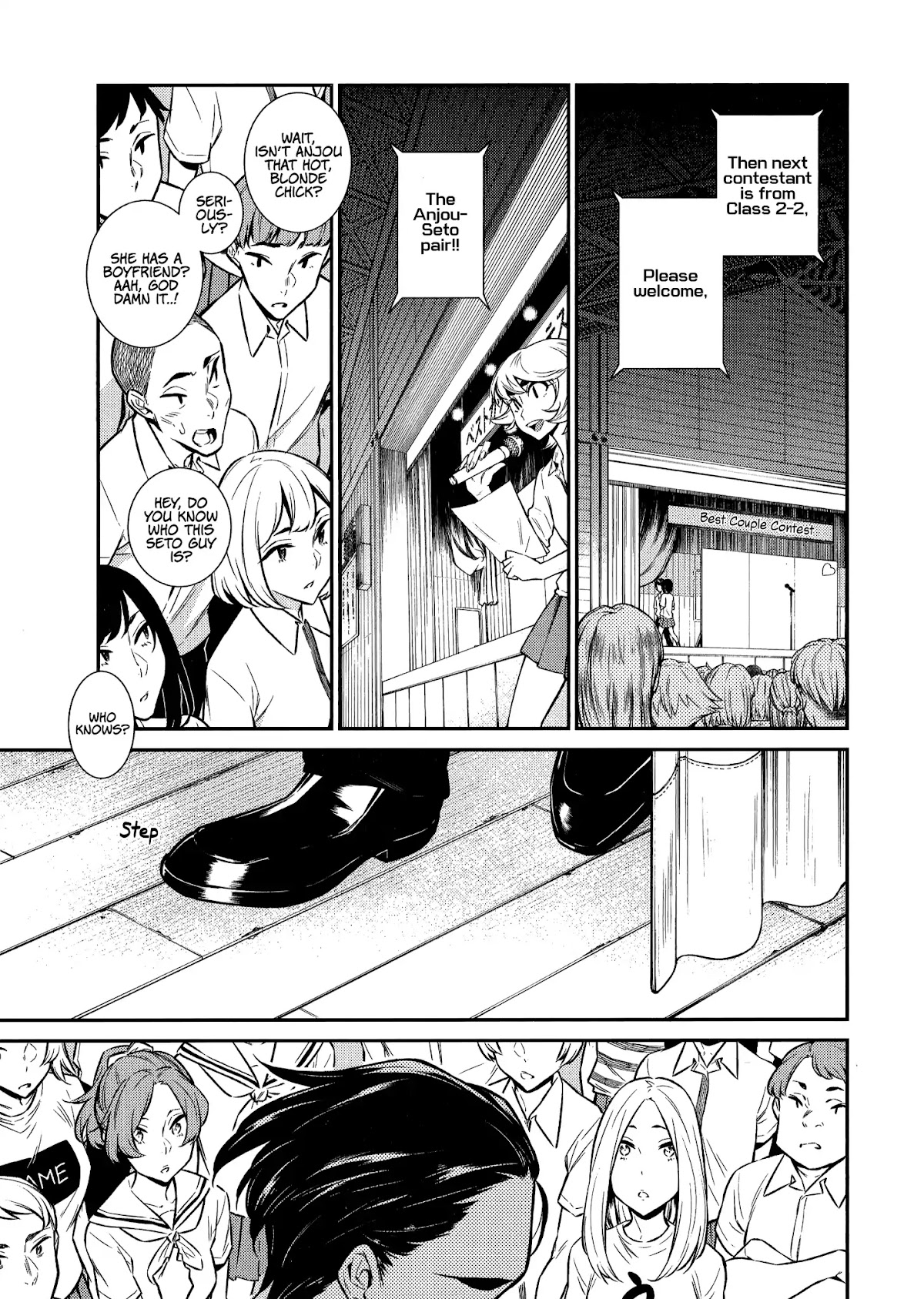 Yancha Gal no Anjou-san Chapter 38 page 12 - Chapter 38: Anjou-San and The Cultural Festival