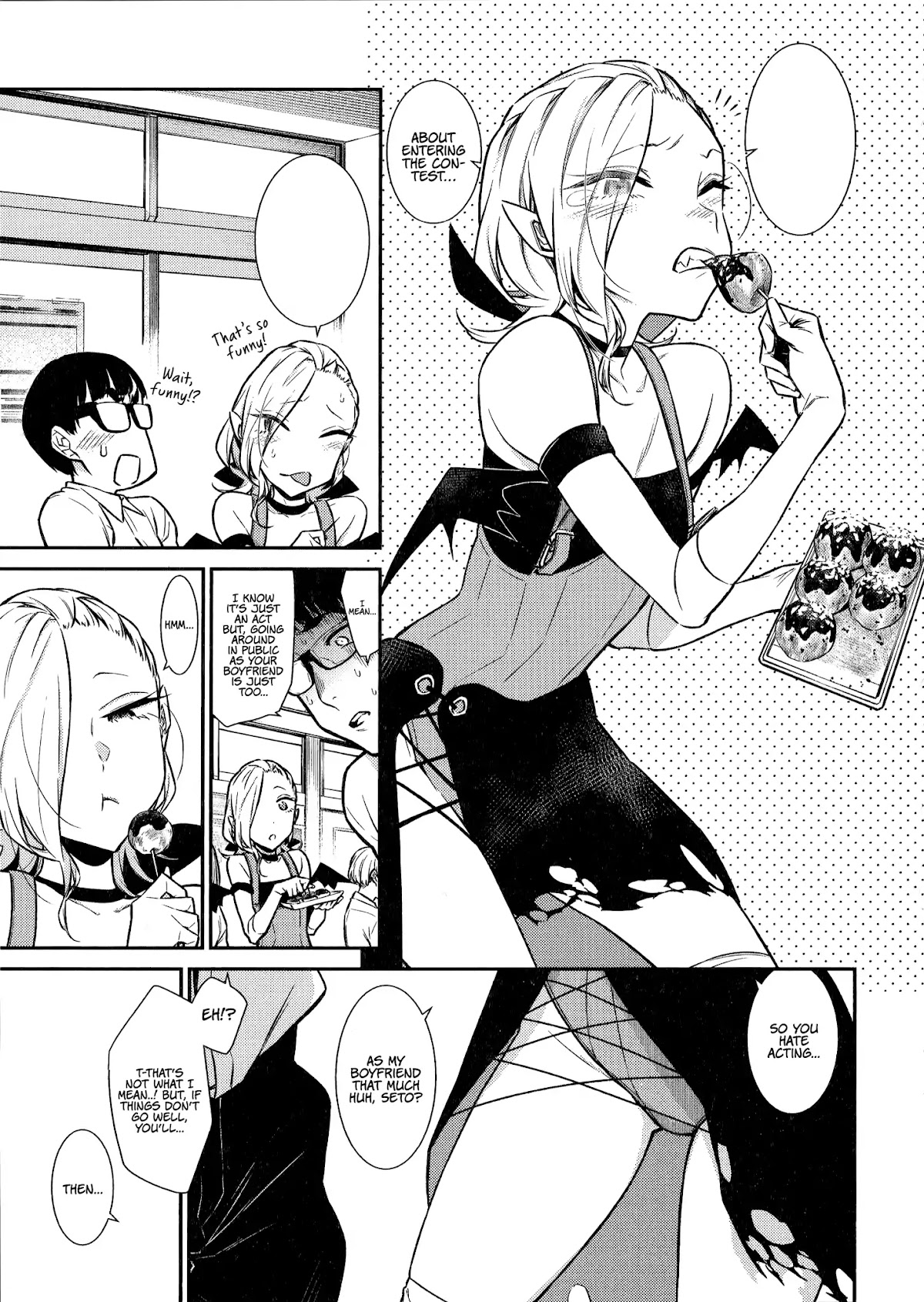 Yancha Gal no Anjou-san Chapter 38 page 4 - Chapter 38: Anjou-San and The Cultural Festival