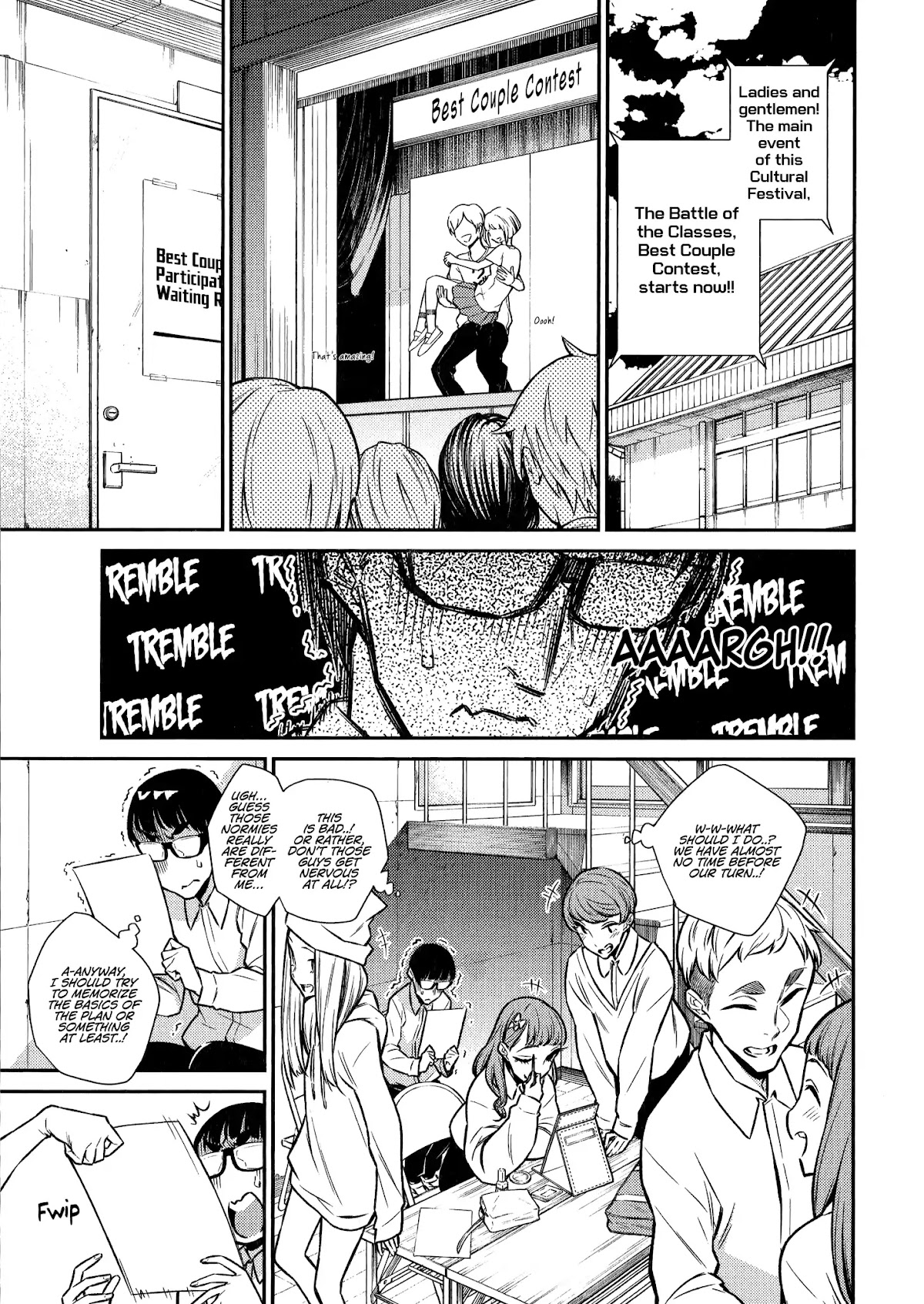 Yancha Gal no Anjou-san Chapter 38 page 8 - Chapter 38: Anjou-San and The Cultural Festival