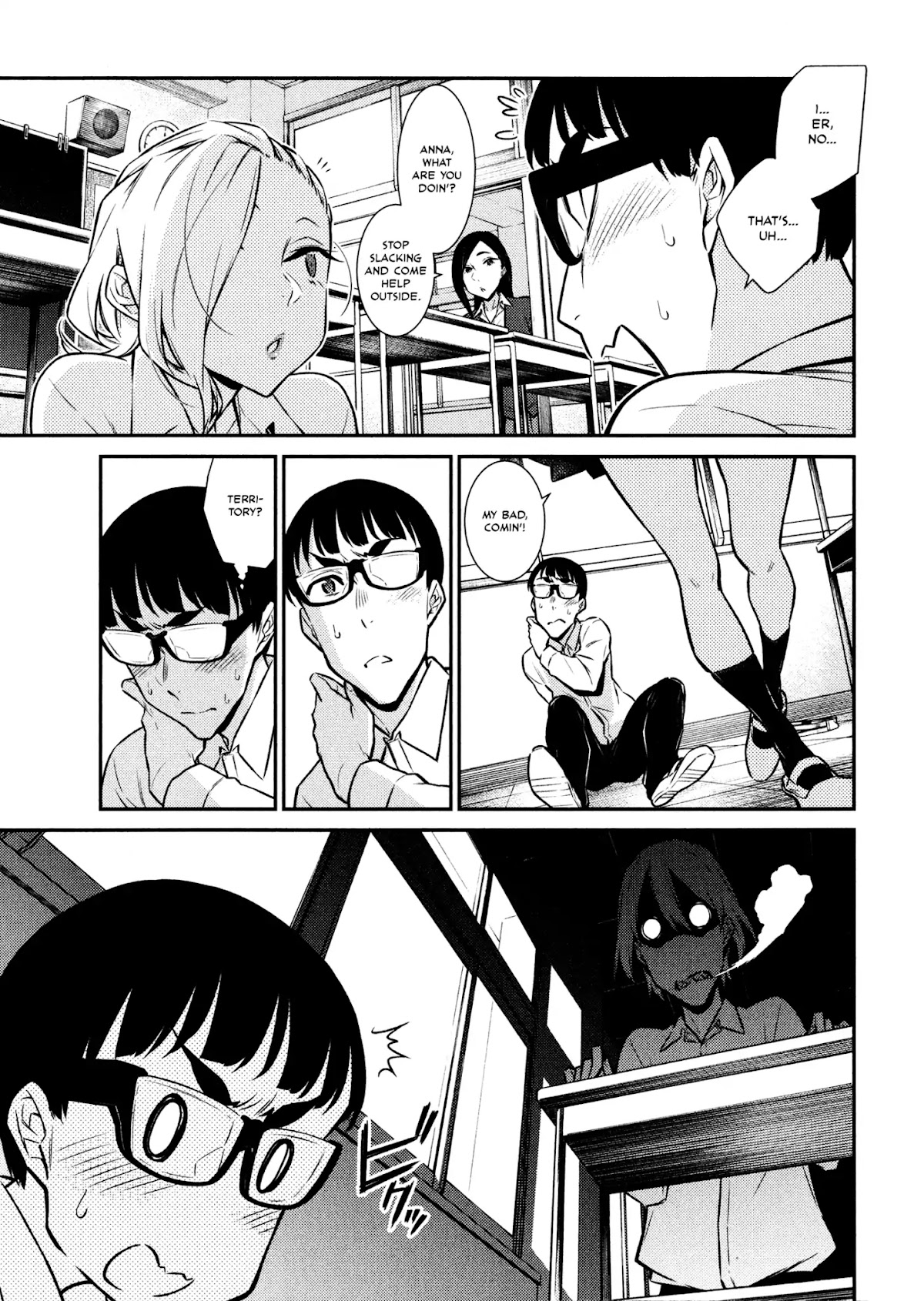 Yancha Gal no Anjou-san Chapter 40 page 8 - Chapter 40: A Slightly Upset Anjou-san
