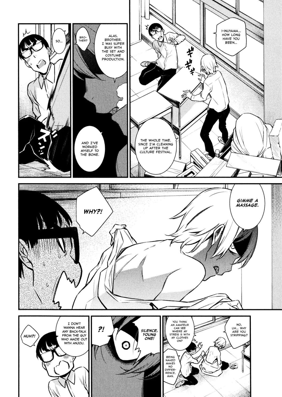 Yancha Gal no Anjou-san Chapter 40 page 9 - Chapter 40: A Slightly Upset Anjou-san