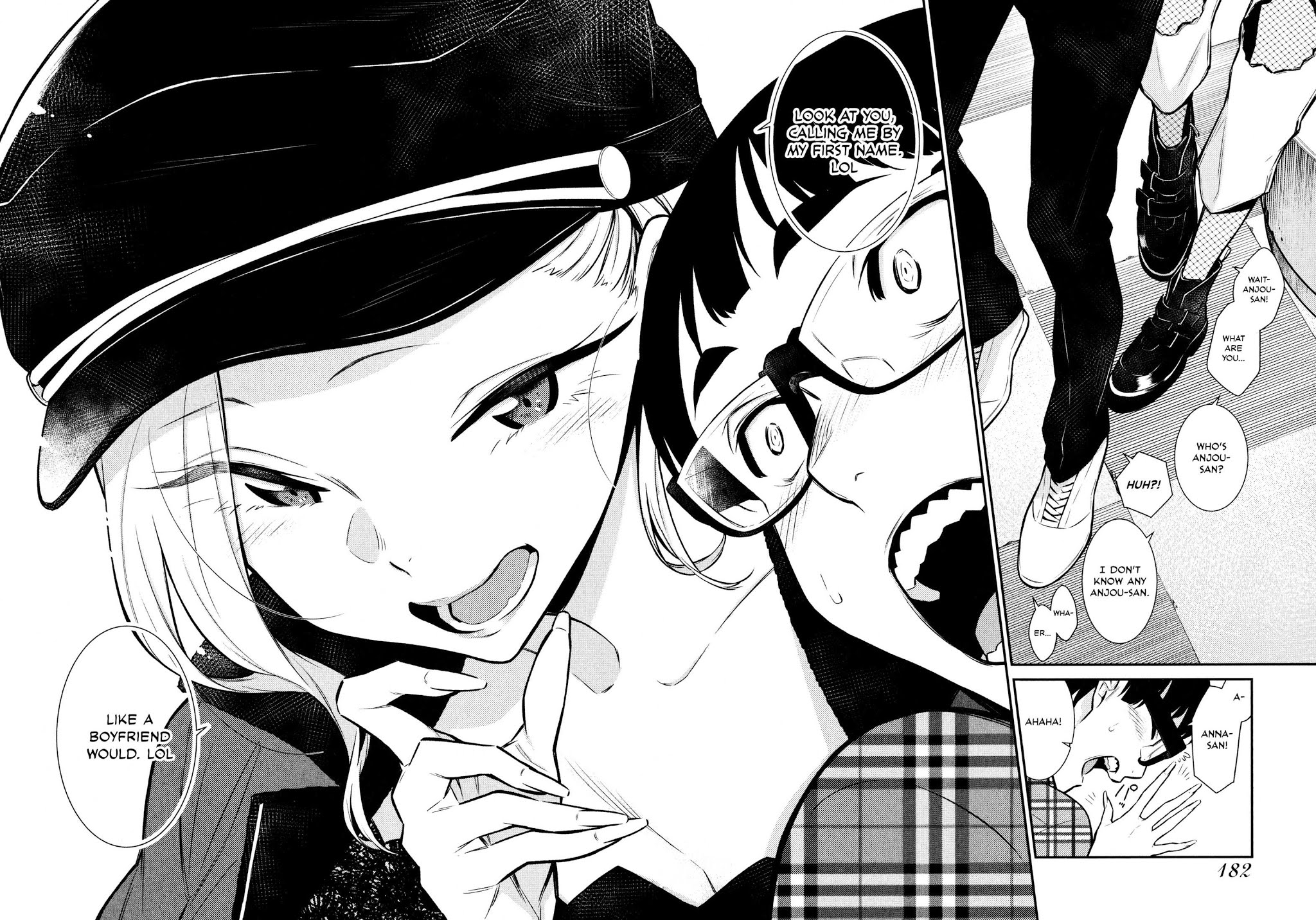 Yancha Gal no Anjou-san Chapter 42 page 7 - Chapter 42: Seto-kun Sits Next to Anjou-san