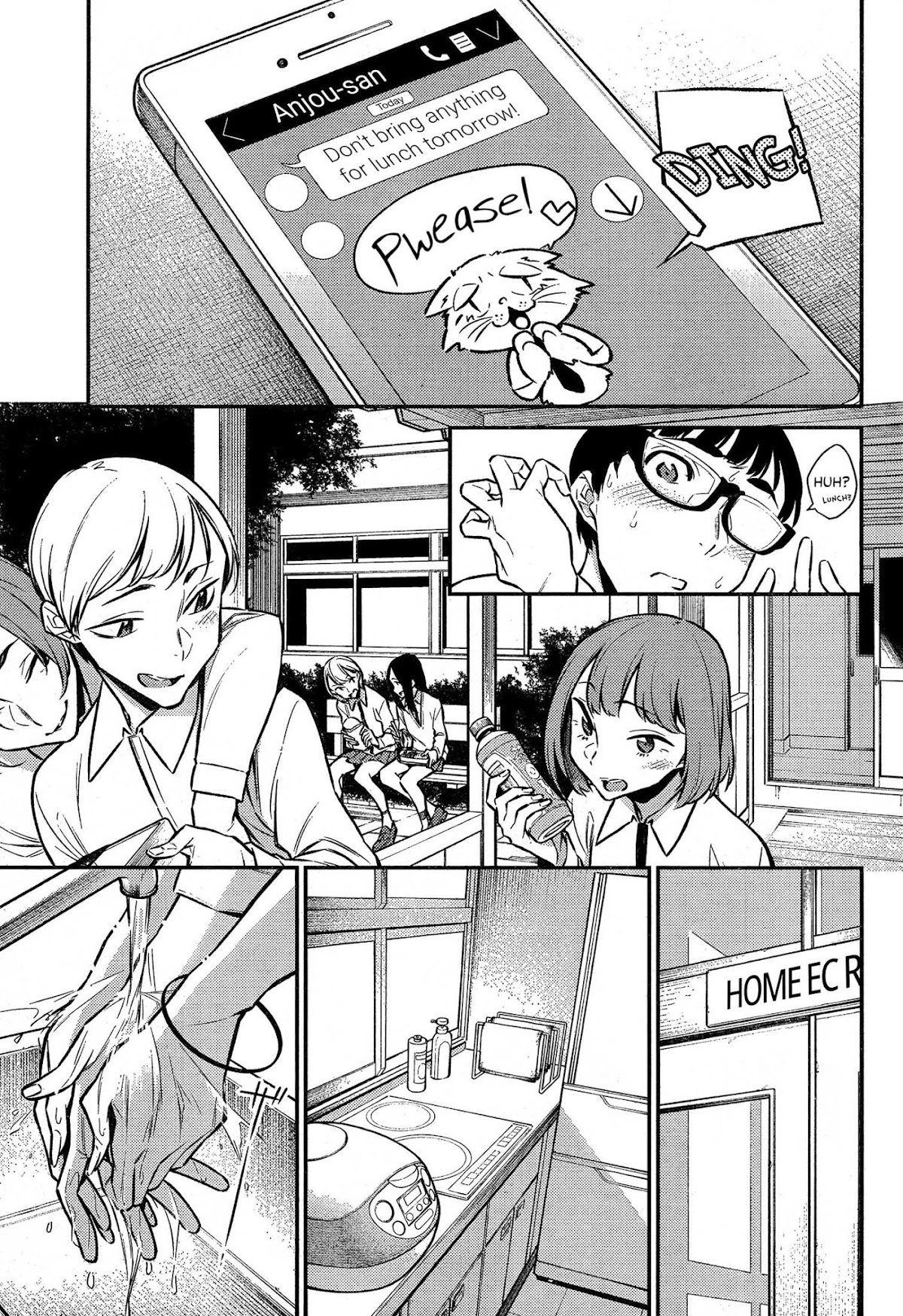 Yancha Gal no Anjou-san Chapter 45 page 3 - Chapter 45: Anjou-san Wants to Make Something Yummy
