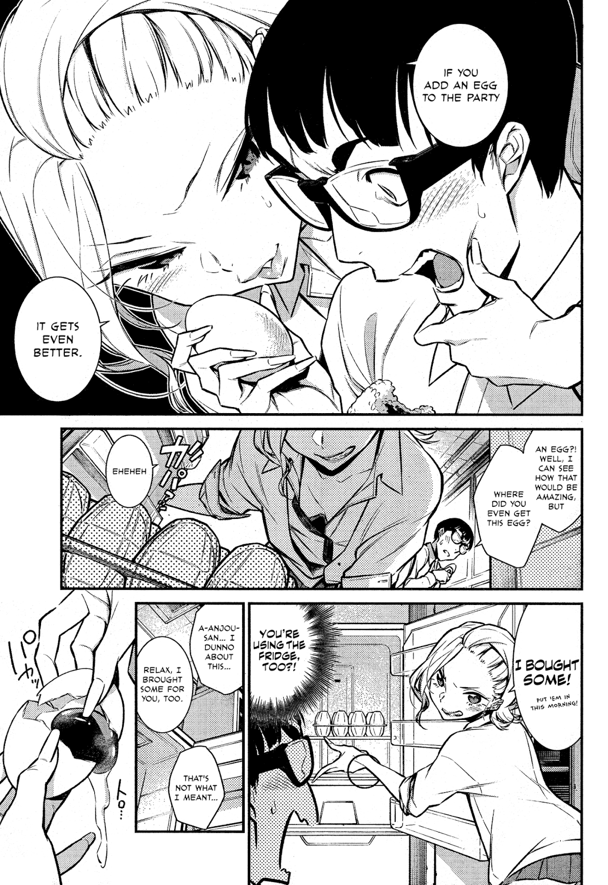 Yancha Gal no Anjou-san Chapter 45 page 9 - Chapter 45: Anjou-san Wants to Make Something Yummy