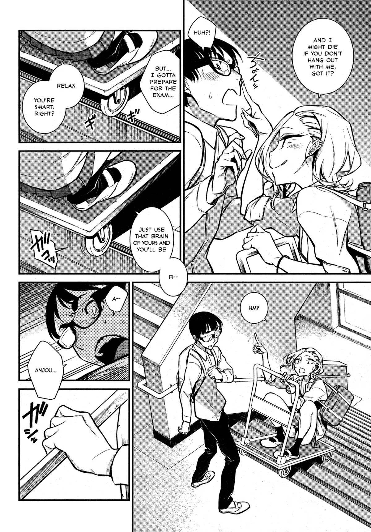 Yancha Gal no Anjou-san Chapter 46 page 11 - Chapter 46: Anjou-san is Lonely
