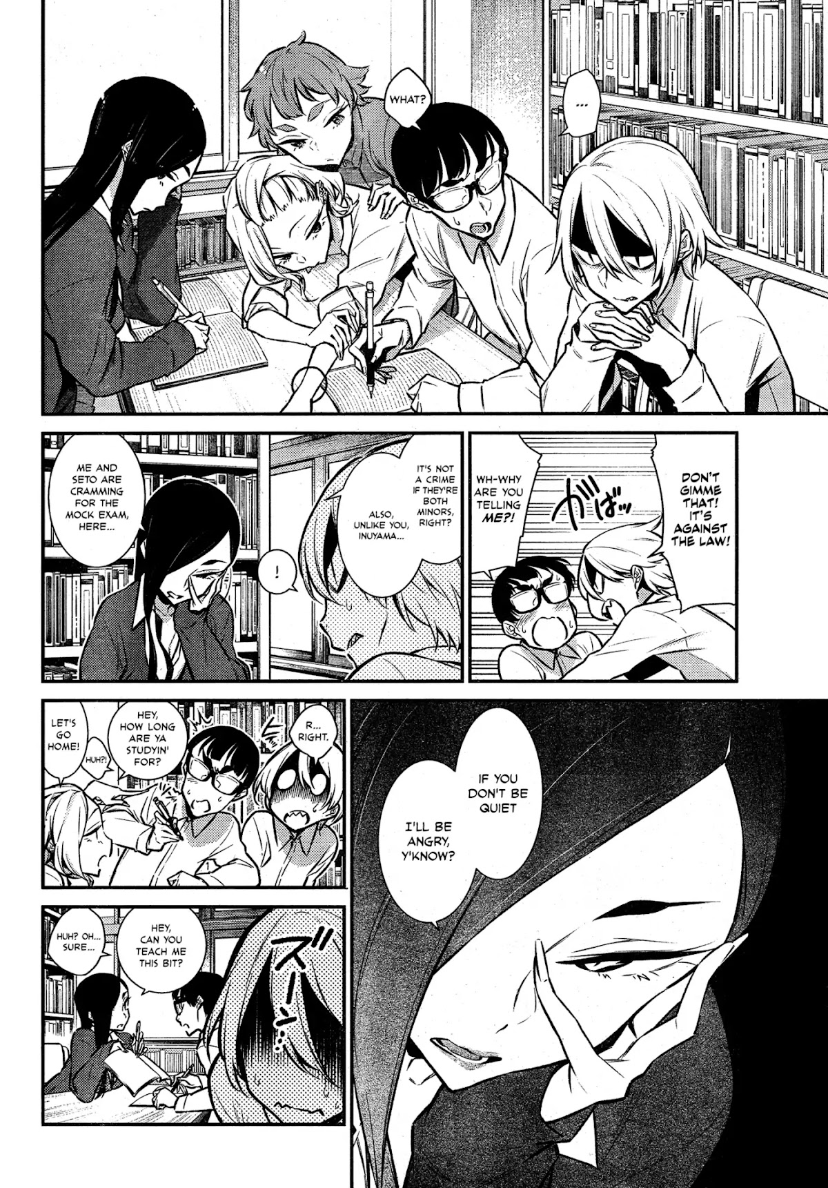 Yancha Gal no Anjou-san Chapter 46 page 3 - Chapter 46: Anjou-san is Lonely