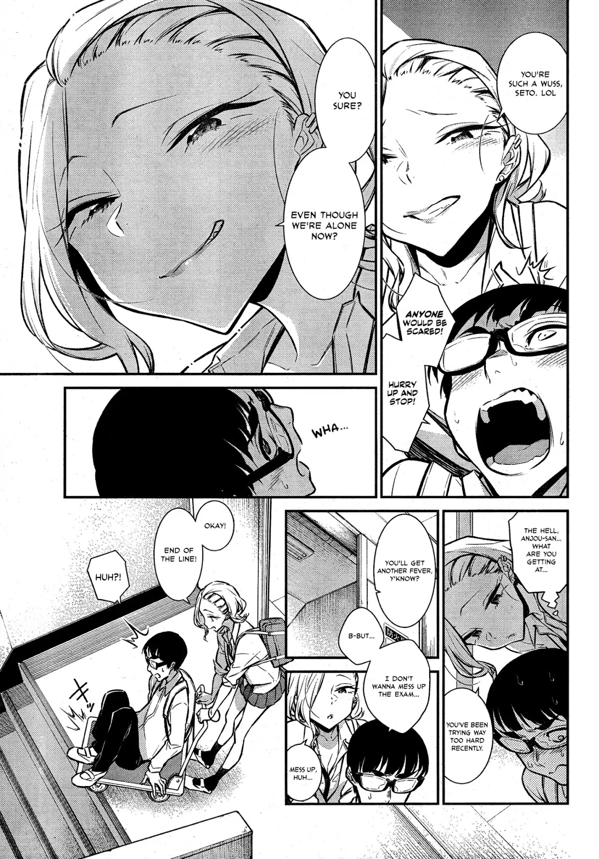 Yancha Gal no Anjou-san Chapter 46 page 8 - Chapter 46: Anjou-san is Lonely