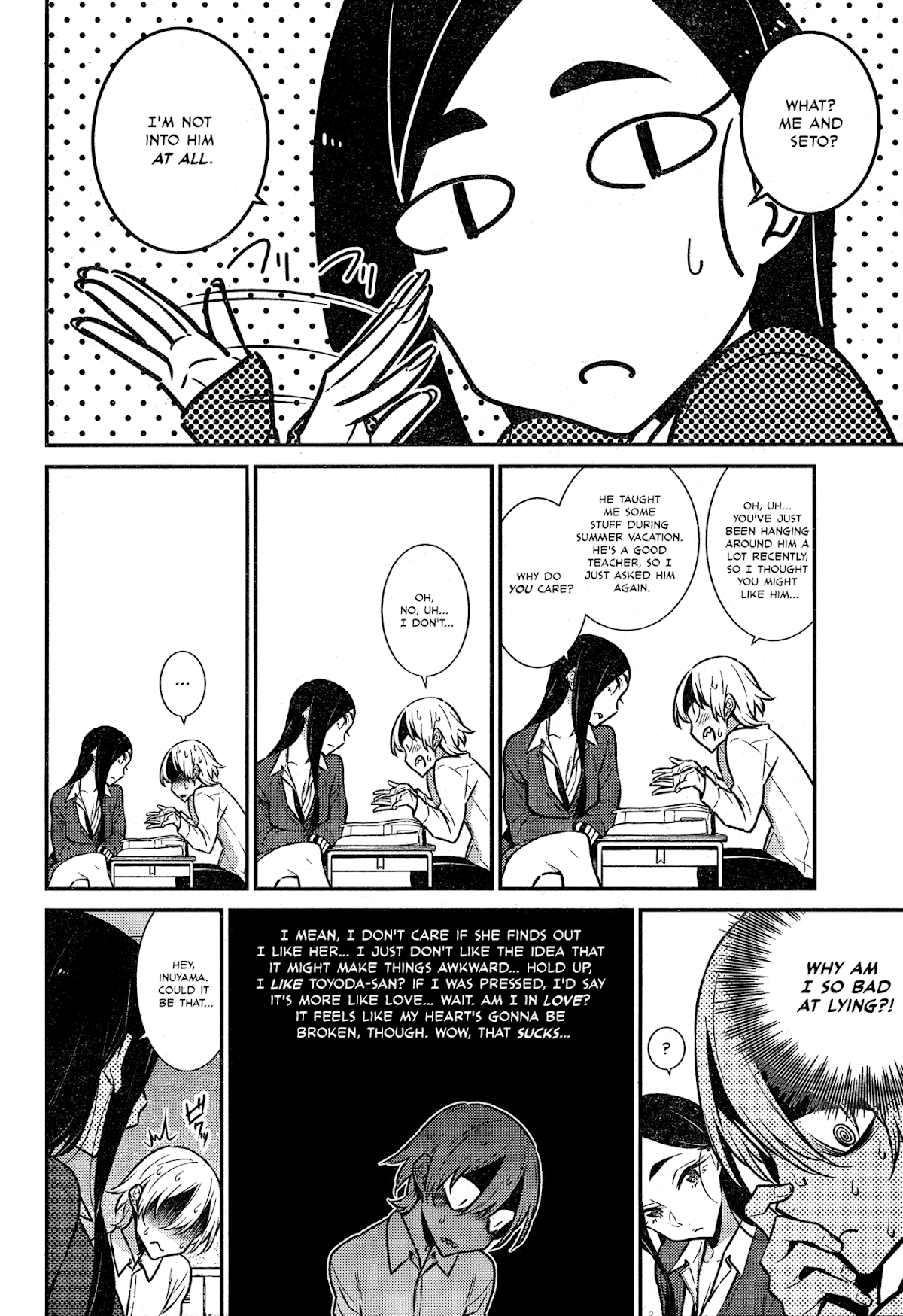 Yancha Gal no Anjou-san Chapter 47 page 12 - Chapter 47: Toyoda-san is Bad at Science