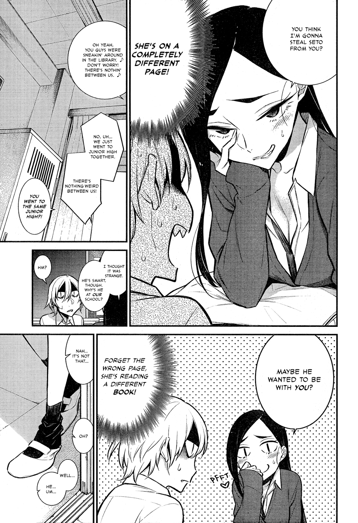 Yancha Gal no Anjou-san Chapter 47 page 13 - Chapter 47: Toyoda-san is Bad at Science