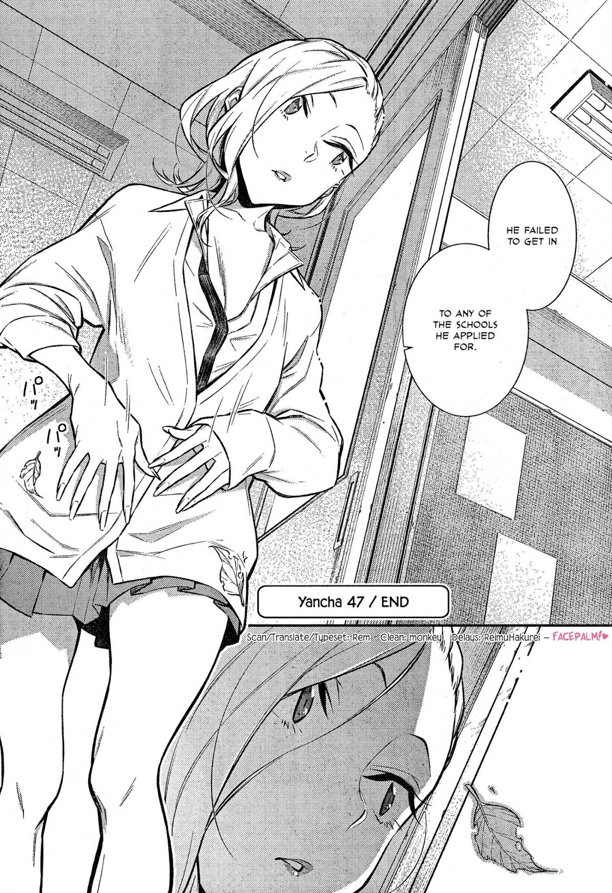 Yancha Gal no Anjou-san Chapter 47 page 14 - Chapter 47: Toyoda-san is Bad at Science