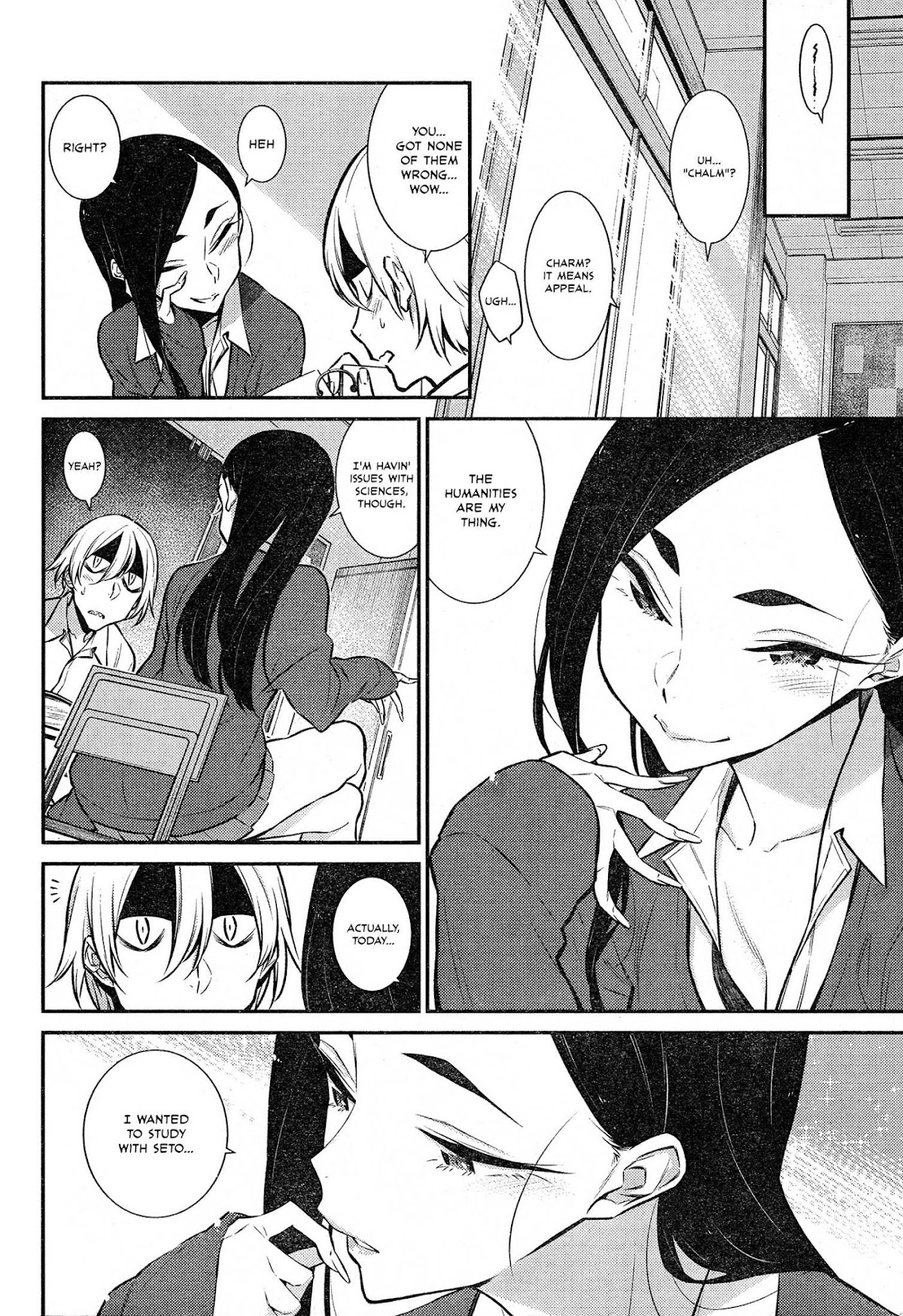 Yancha Gal no Anjou-san Chapter 47 page 4 - Chapter 47: Toyoda-san is Bad at Science