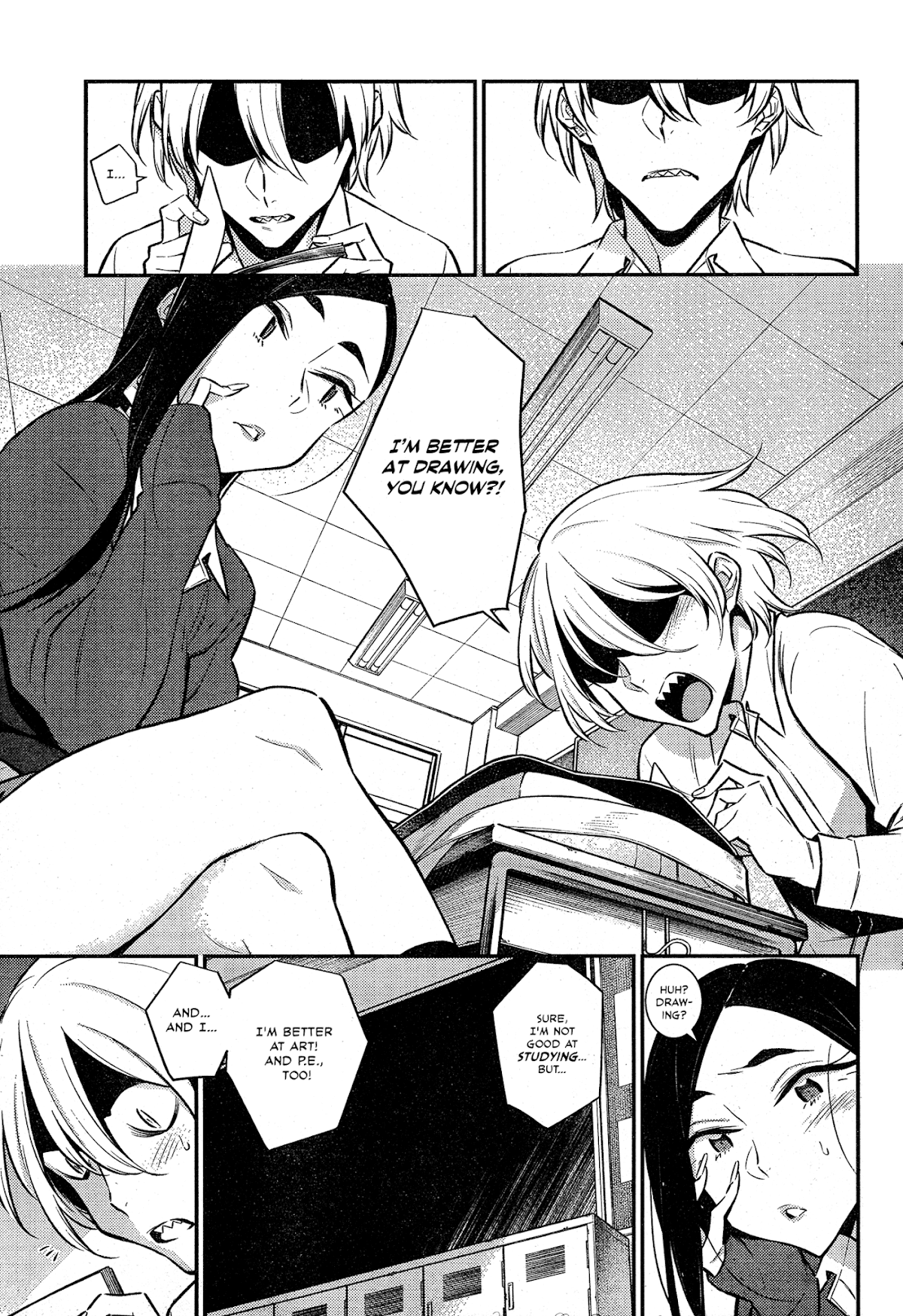 Yancha Gal no Anjou-san Chapter 47 page 5 - Chapter 47: Toyoda-san is Bad at Science