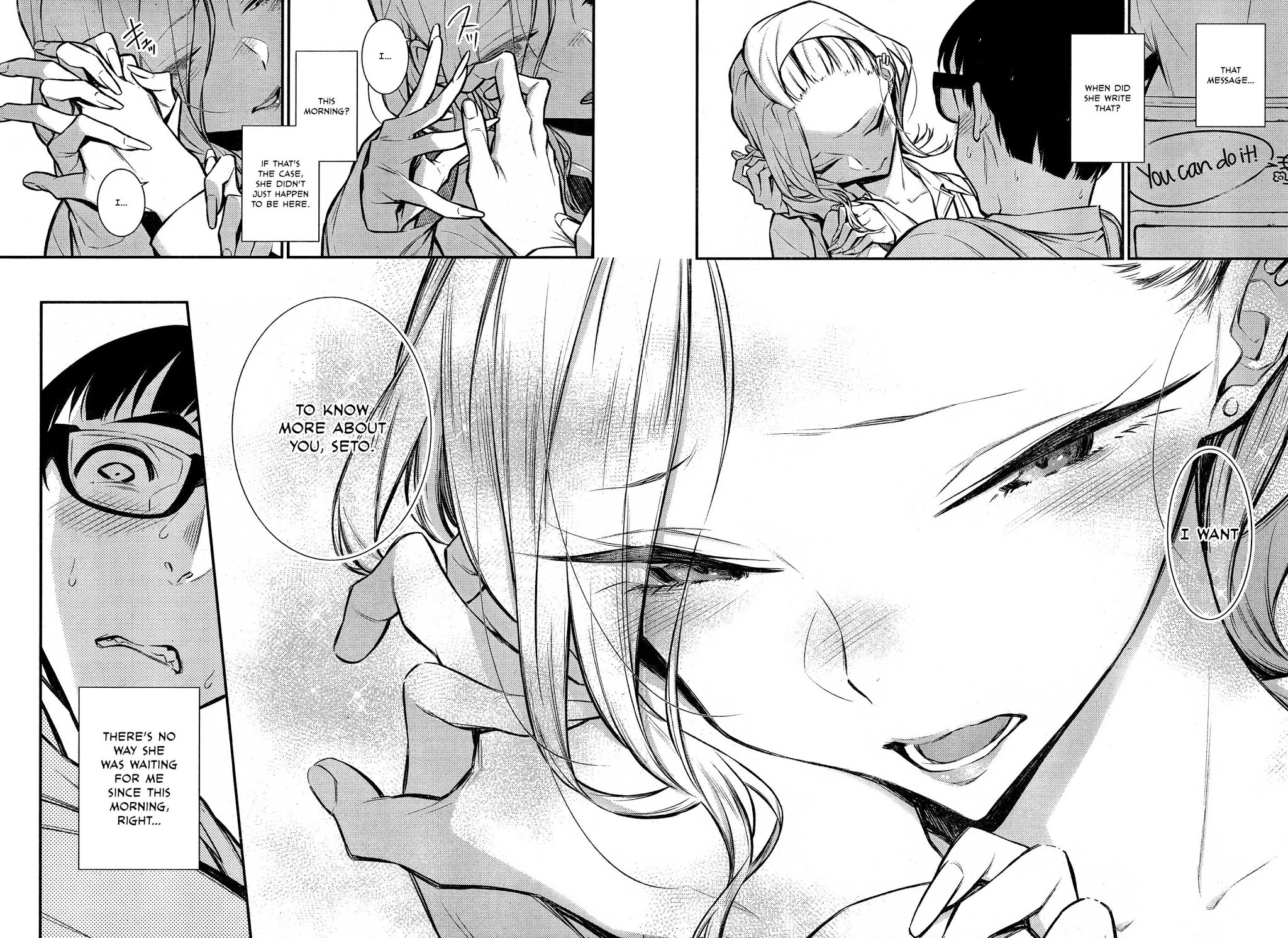 Yancha Gal no Anjou-san Chapter 48 page 14 - Chapter 48: The Seto-kun That Anjou-san Doesn't Know [Magazine Version]