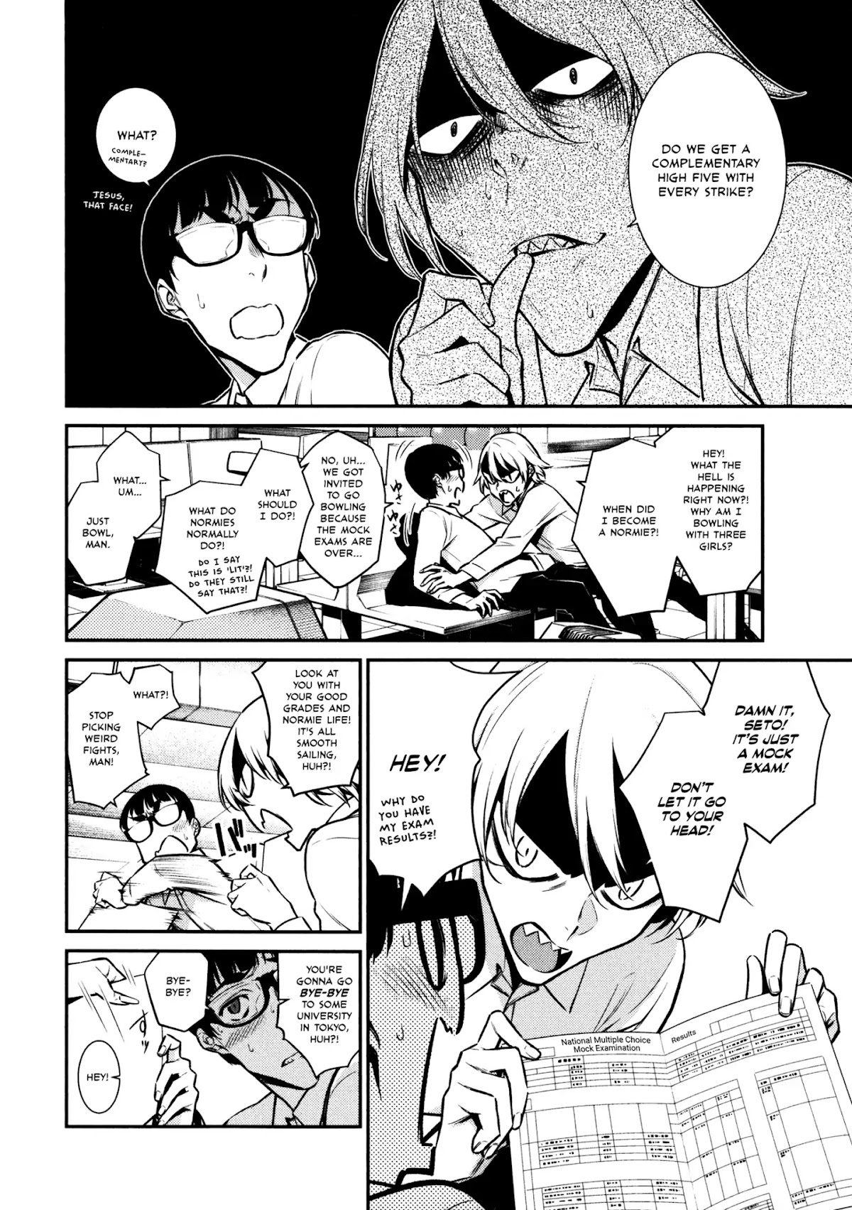Yancha Gal no Anjou-san Chapter 49 page 4 - Chapter 49: Anjou-san Wants to Go Bowling