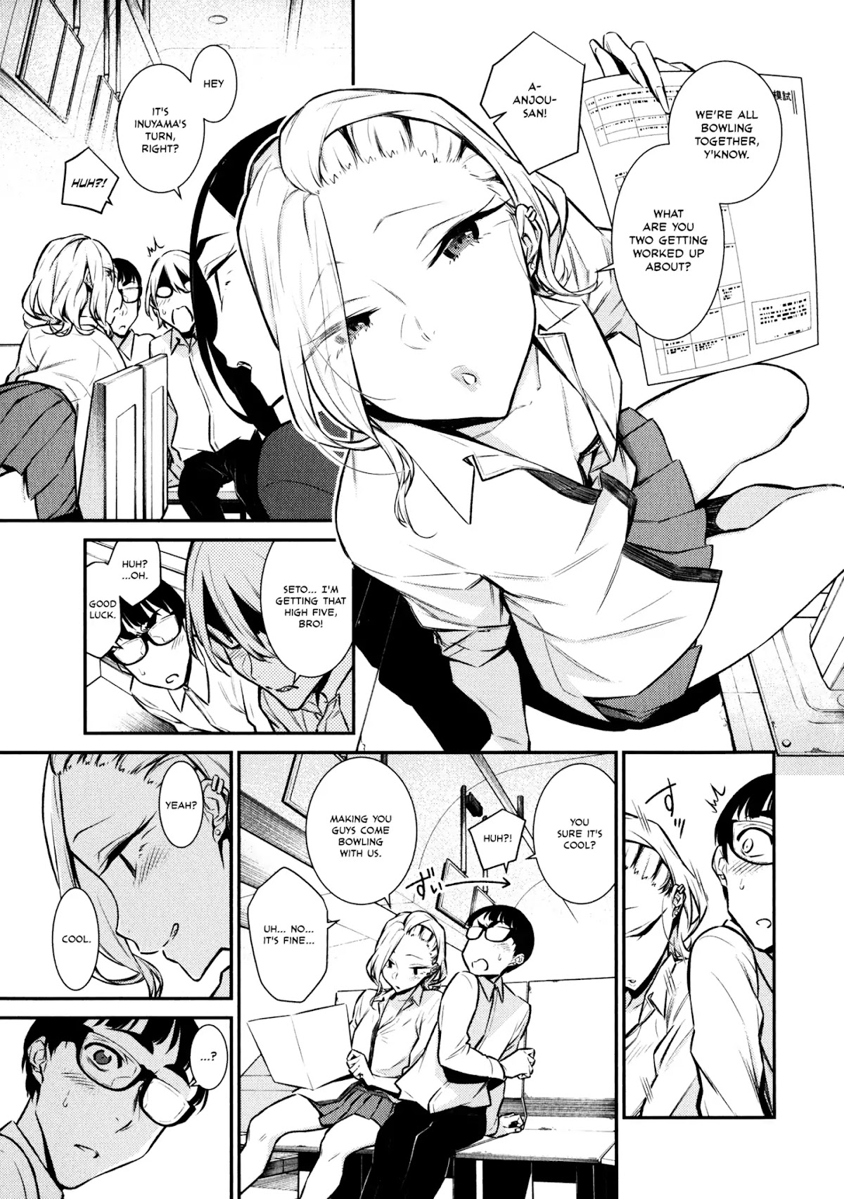 Yancha Gal no Anjou-san Chapter 49 page 5 - Chapter 49: Anjou-san Wants to Go Bowling