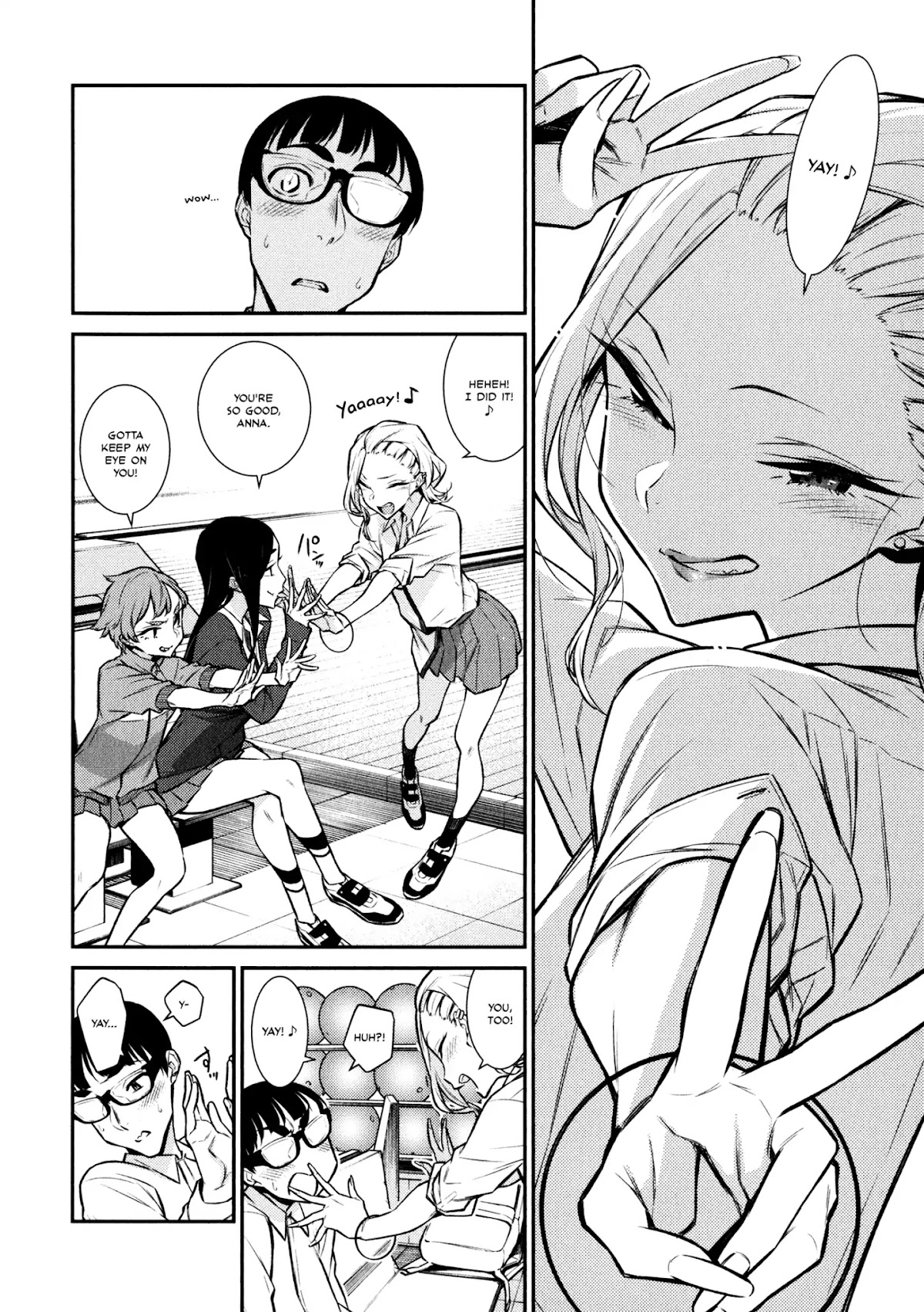 Yancha Gal no Anjou-san Chapter 49 page 9 - Chapter 49: Anjou-san Wants to Go Bowling