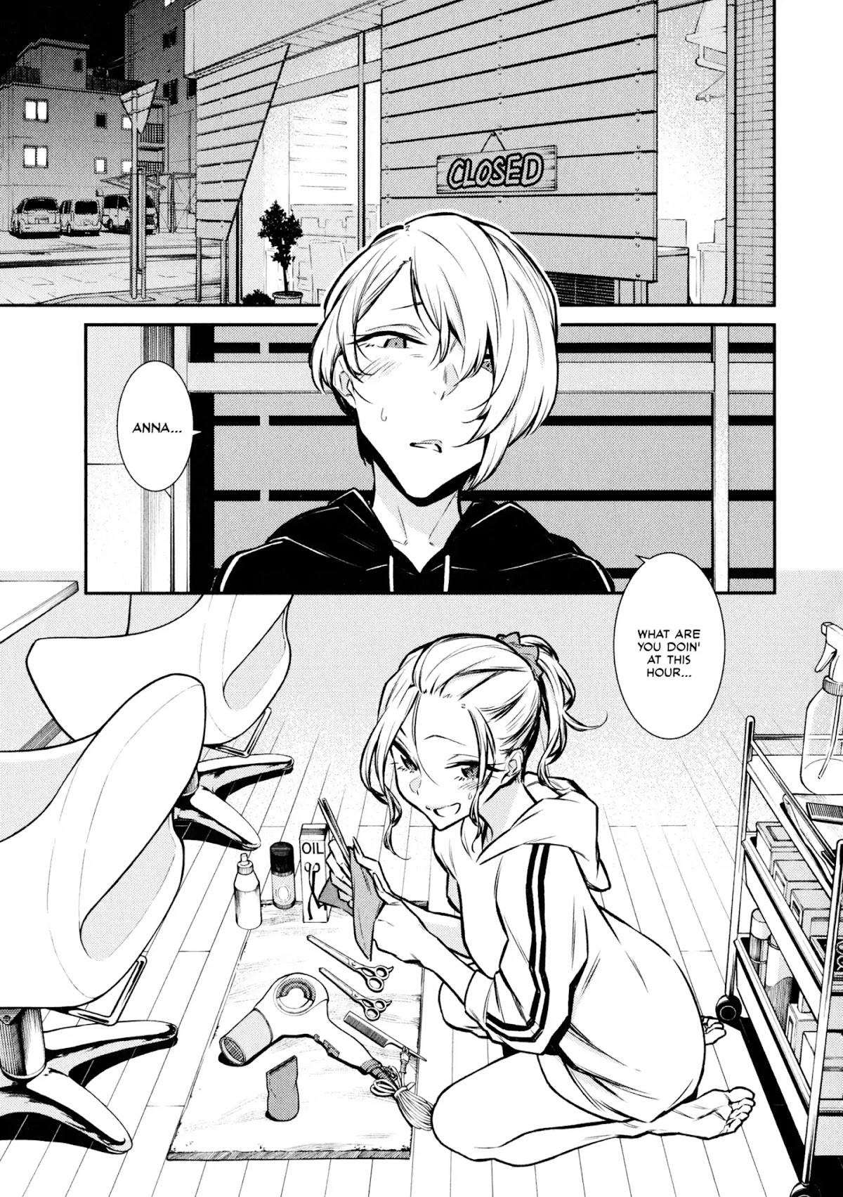 Yancha Gal no Anjou-san Chapter 52 page 1 - Chapter 52: Anjou-san Has Been Sleepy Lately