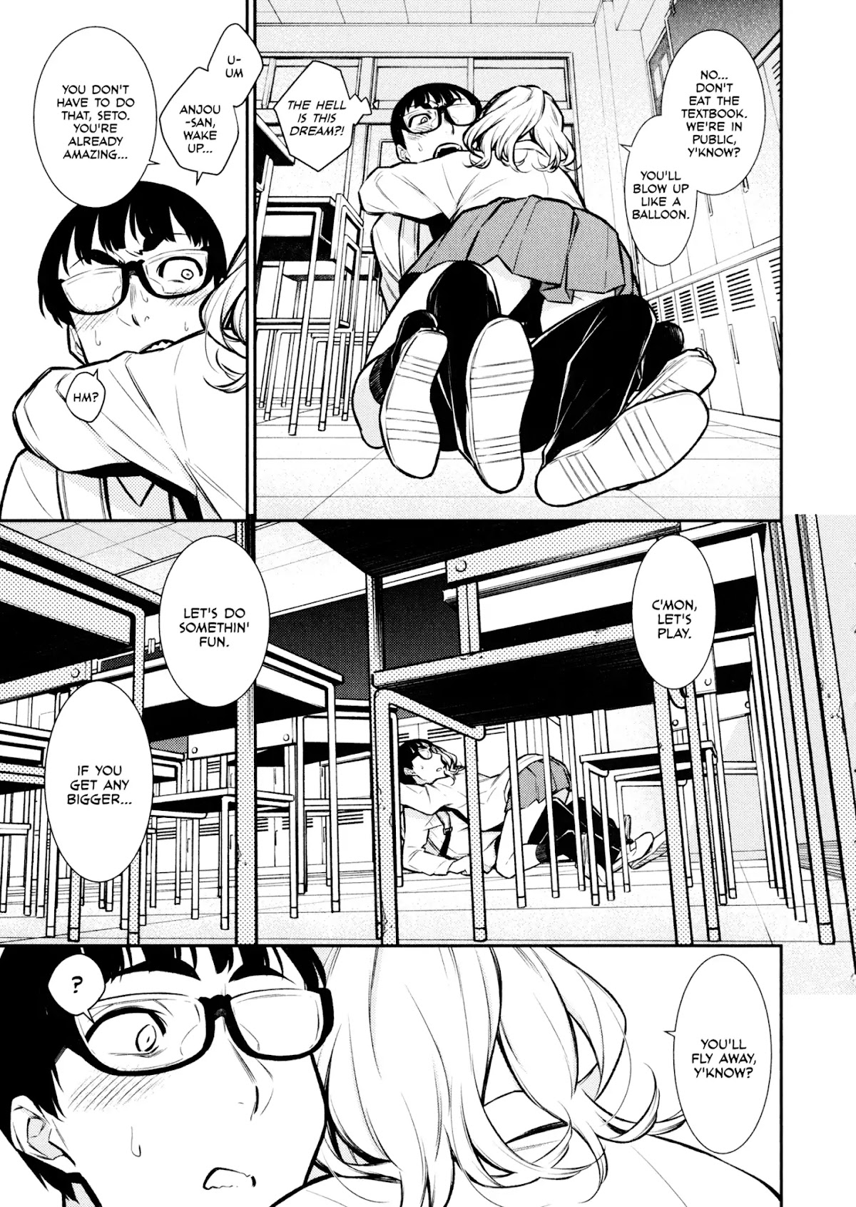 Yancha Gal no Anjou-san Chapter 52 page 9 - Chapter 52: Anjou-san Has Been Sleepy Lately