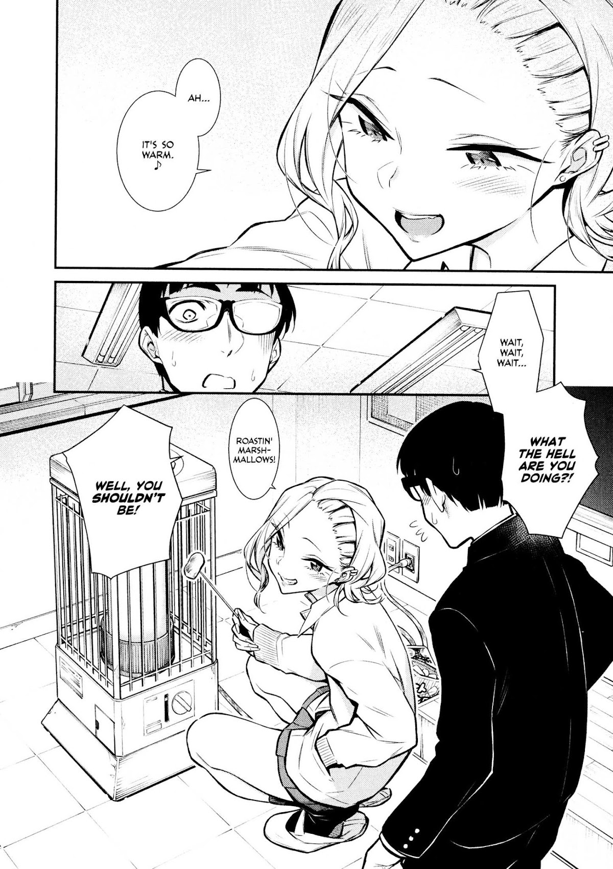 Yancha Gal no Anjou-san Chapter 56 page 4 - Chapter 56: Anjou-san Isn't Cold