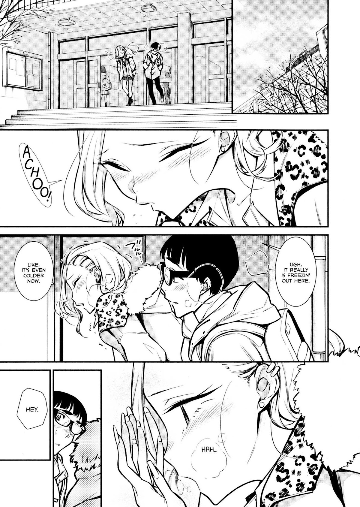 Yancha Gal no Anjou-san Chapter 56 page 7 - Chapter 56: Anjou-san Isn't Cold
