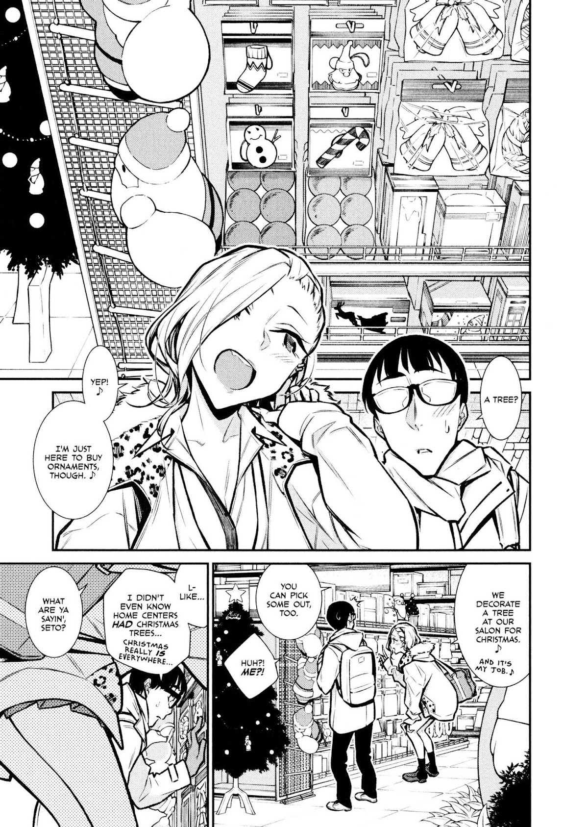 Yancha Gal no Anjou-san Chapter 60 page 3 - Chapter 60: Anjou-san Likes Christmas