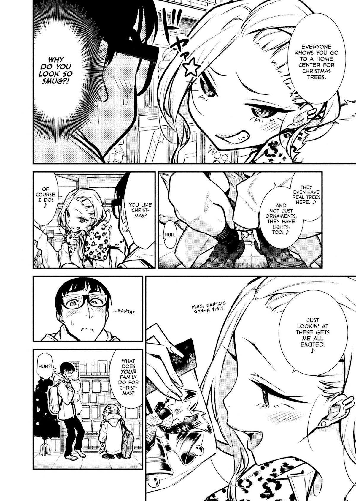 Yancha Gal no Anjou-san Chapter 60 page 4 - Chapter 60: Anjou-san Likes Christmas