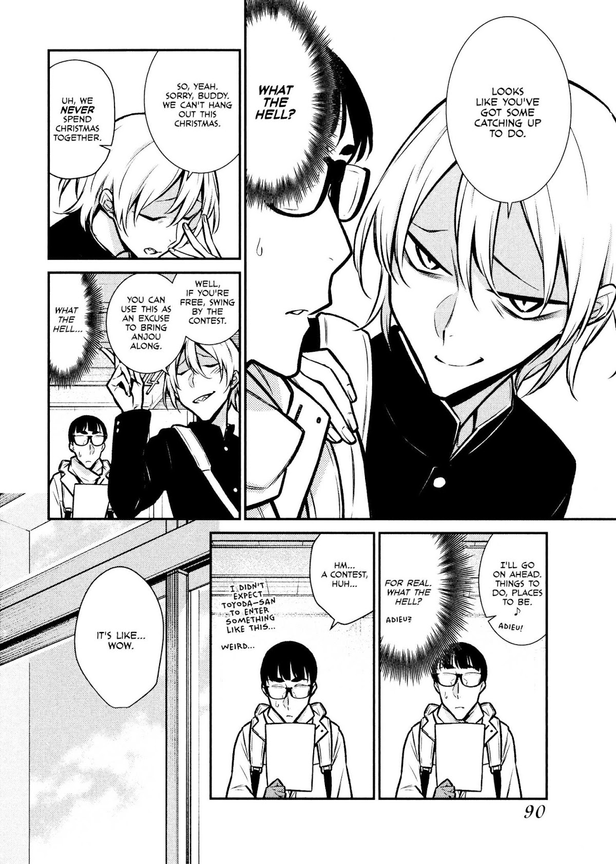 Yancha Gal no Anjou-san Chapter 61 page 2 - Chapter 61: Anjou-san Can't Speak Formally