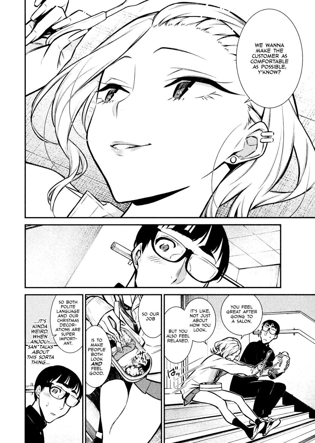 Yancha Gal no Anjou-san Chapter 61 page 8 - Chapter 61: Anjou-san Can't Speak Formally
