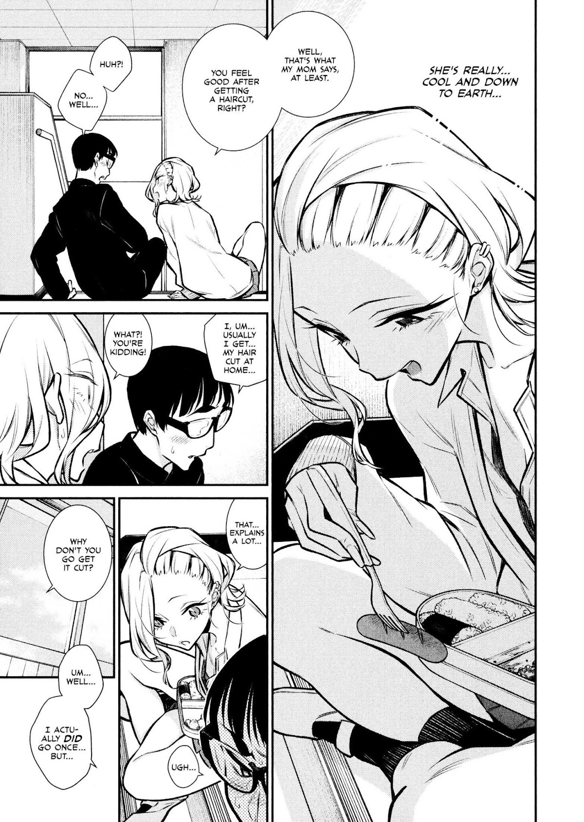 Yancha Gal no Anjou-san Chapter 61 page 9 - Chapter 61: Anjou-san Can't Speak Formally