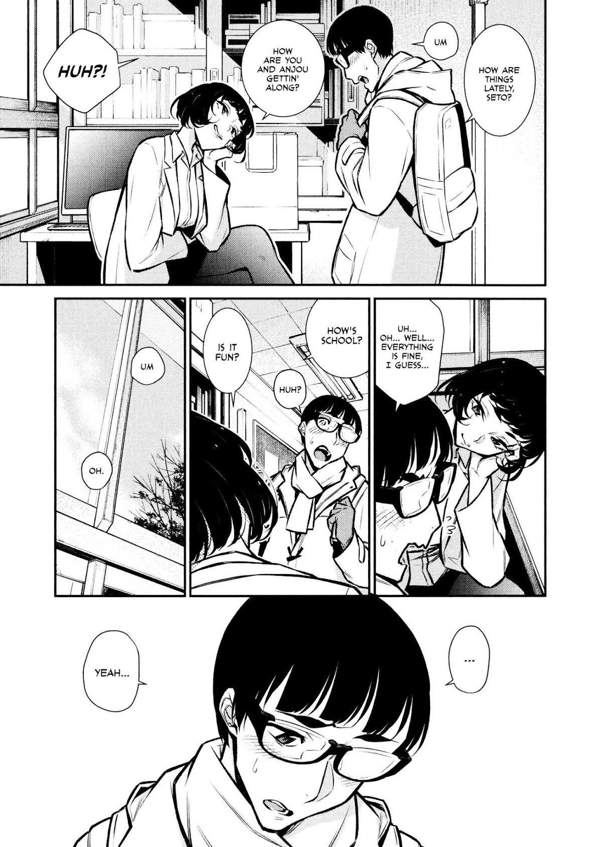 Yancha Gal no Anjou-san Chapter 62 page 11 - Chapter 62: Ms. Komaki and Seto-kun