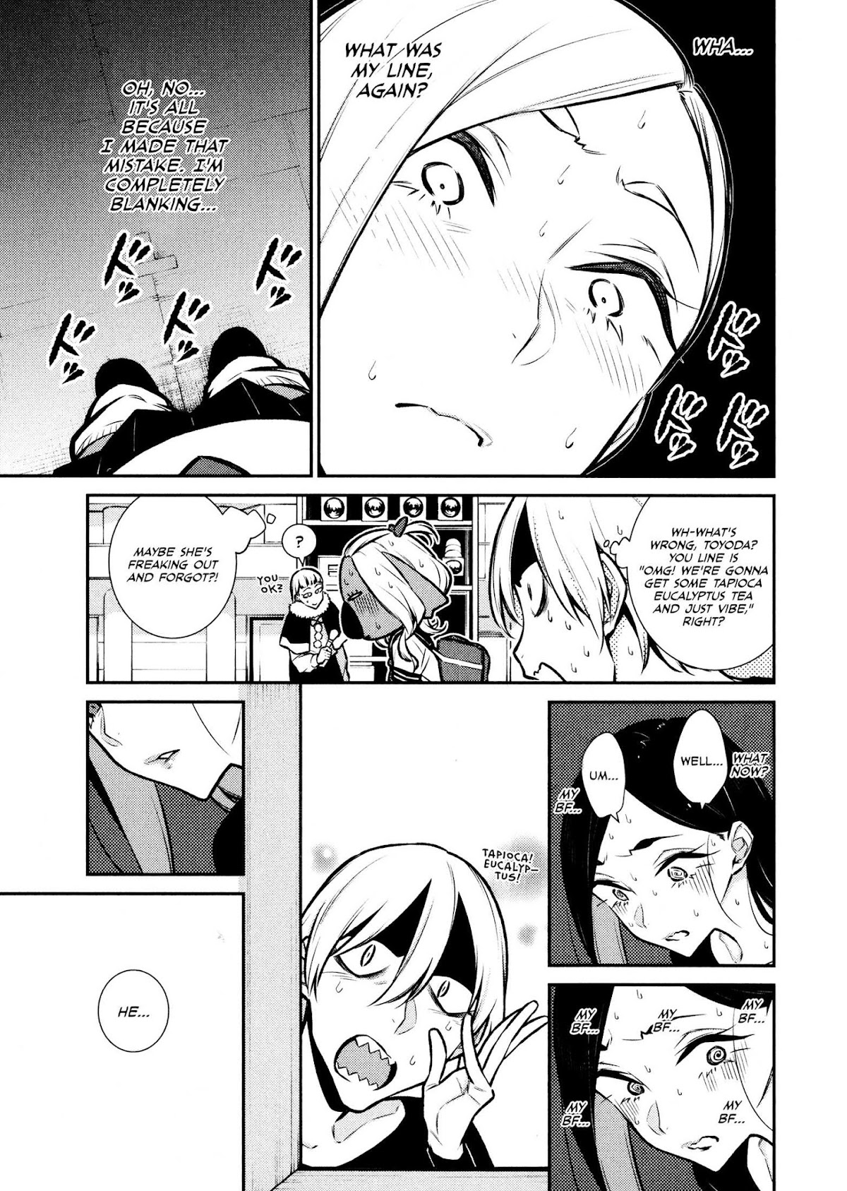Yancha Gal no Anjou-san Chapter 63 page 7 - Chapter 63: Do Your Best at the Contest, Toyoda-san