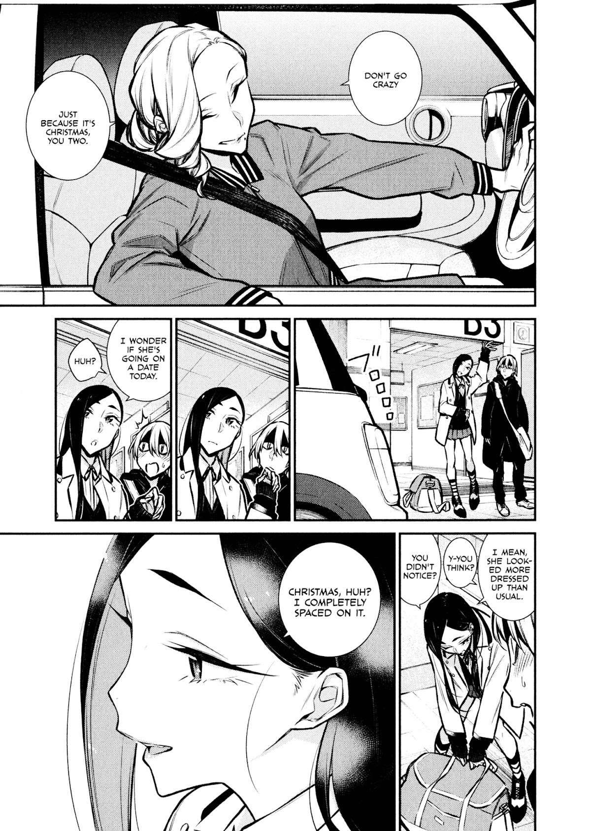Yancha Gal no Anjou-san Chapter 64 page 3 - Chapter 64: Everyone's Christmas