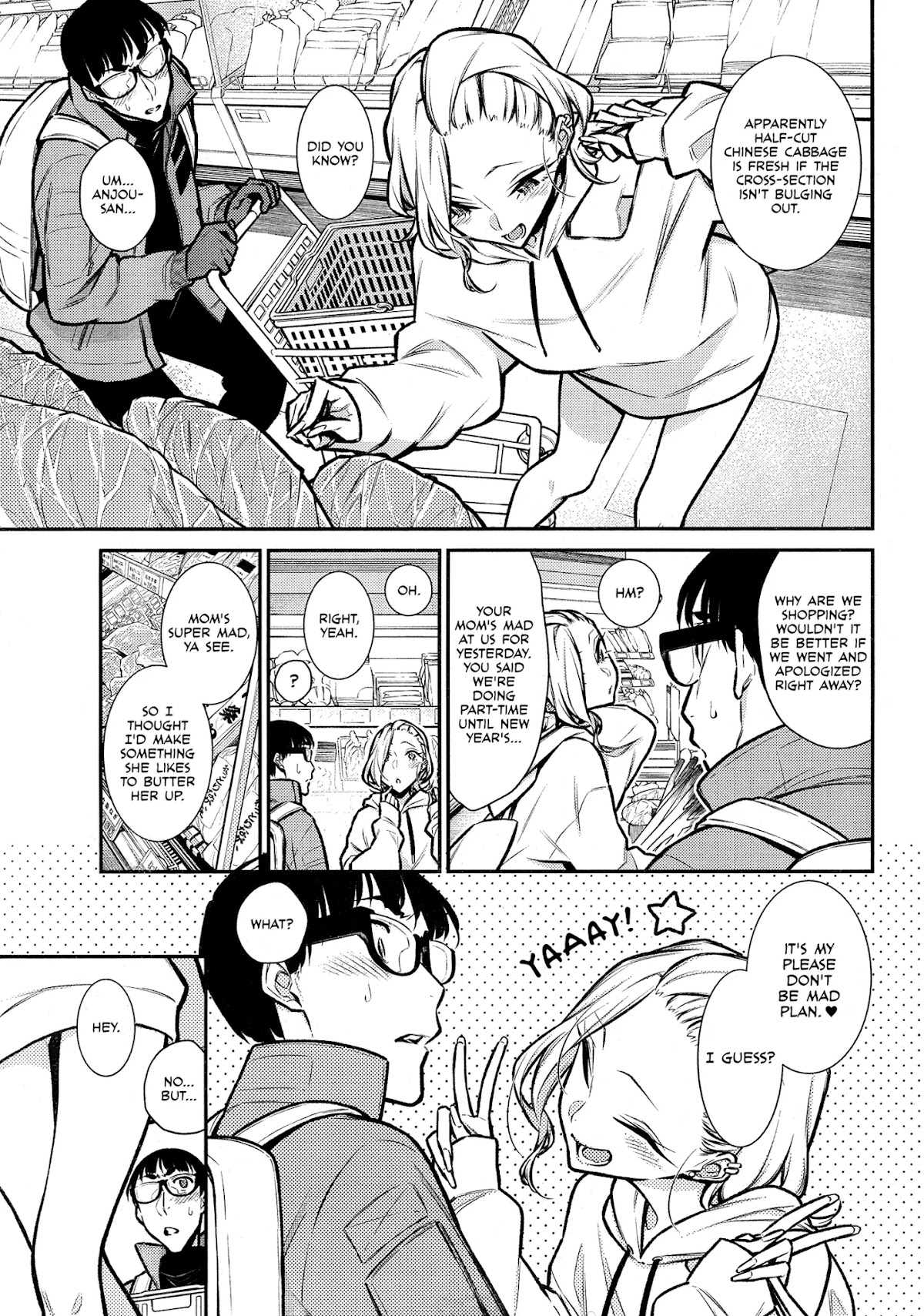 Yancha Gal no Anjou-san Chapter 67 page 3 - Chapter 67: Anjou-san's Apology Plan